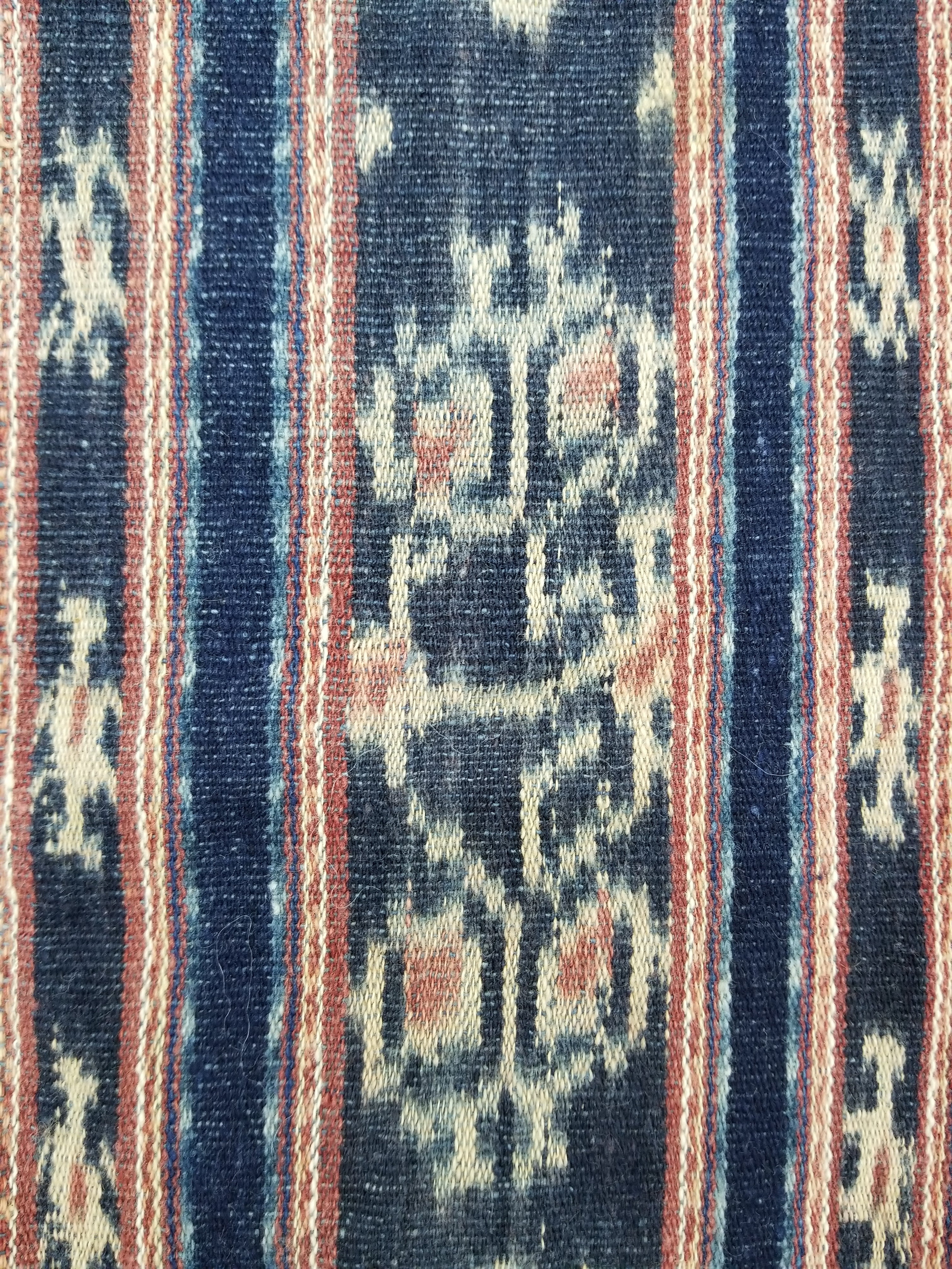 Vintage Indonesian Sawu Handwoven Ikat Tenun Textile 167x111cm