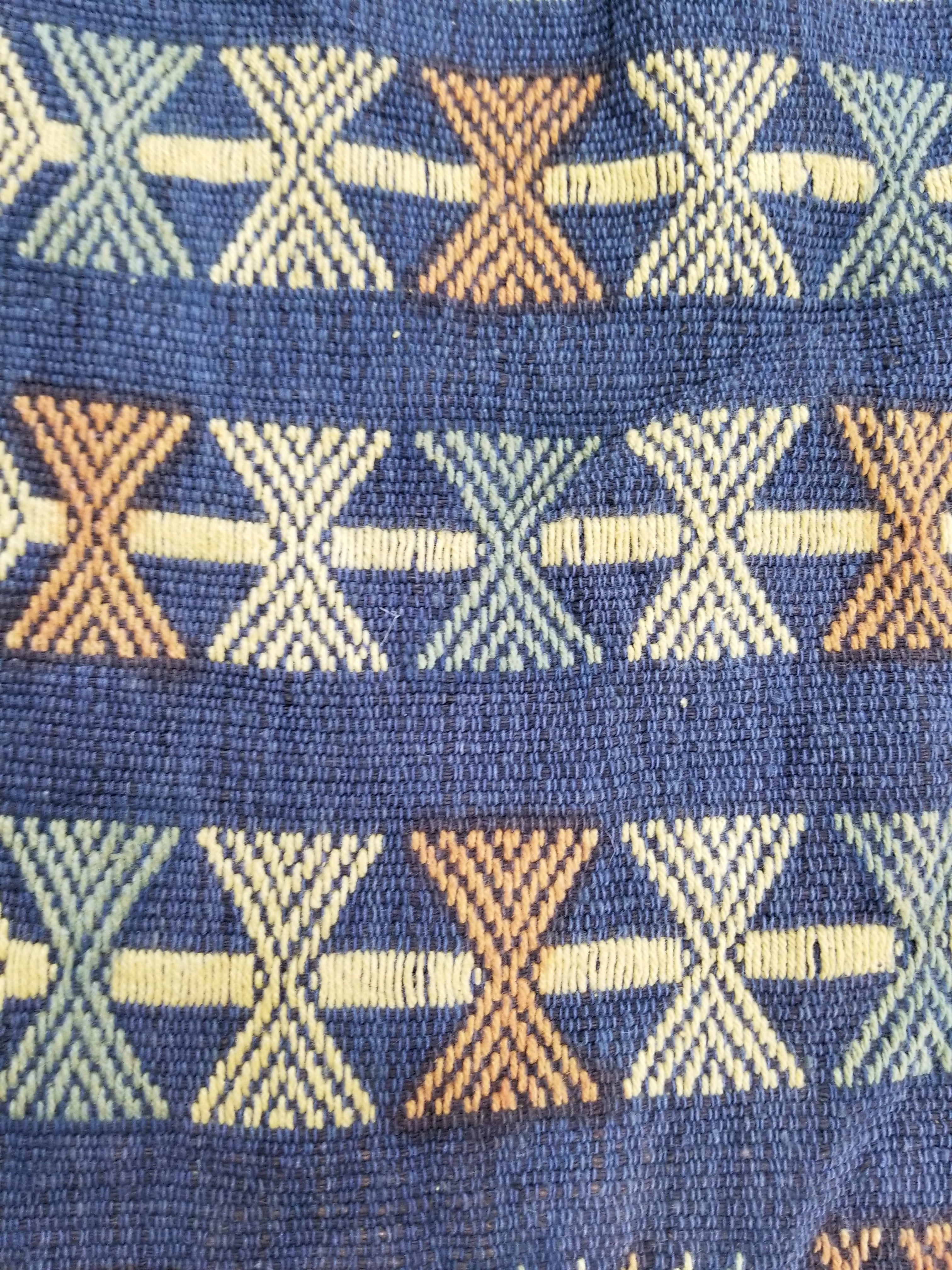 Antique Traditional Handwoven Sumba Pahikung Ikat Wall Tapestry 123x51cm