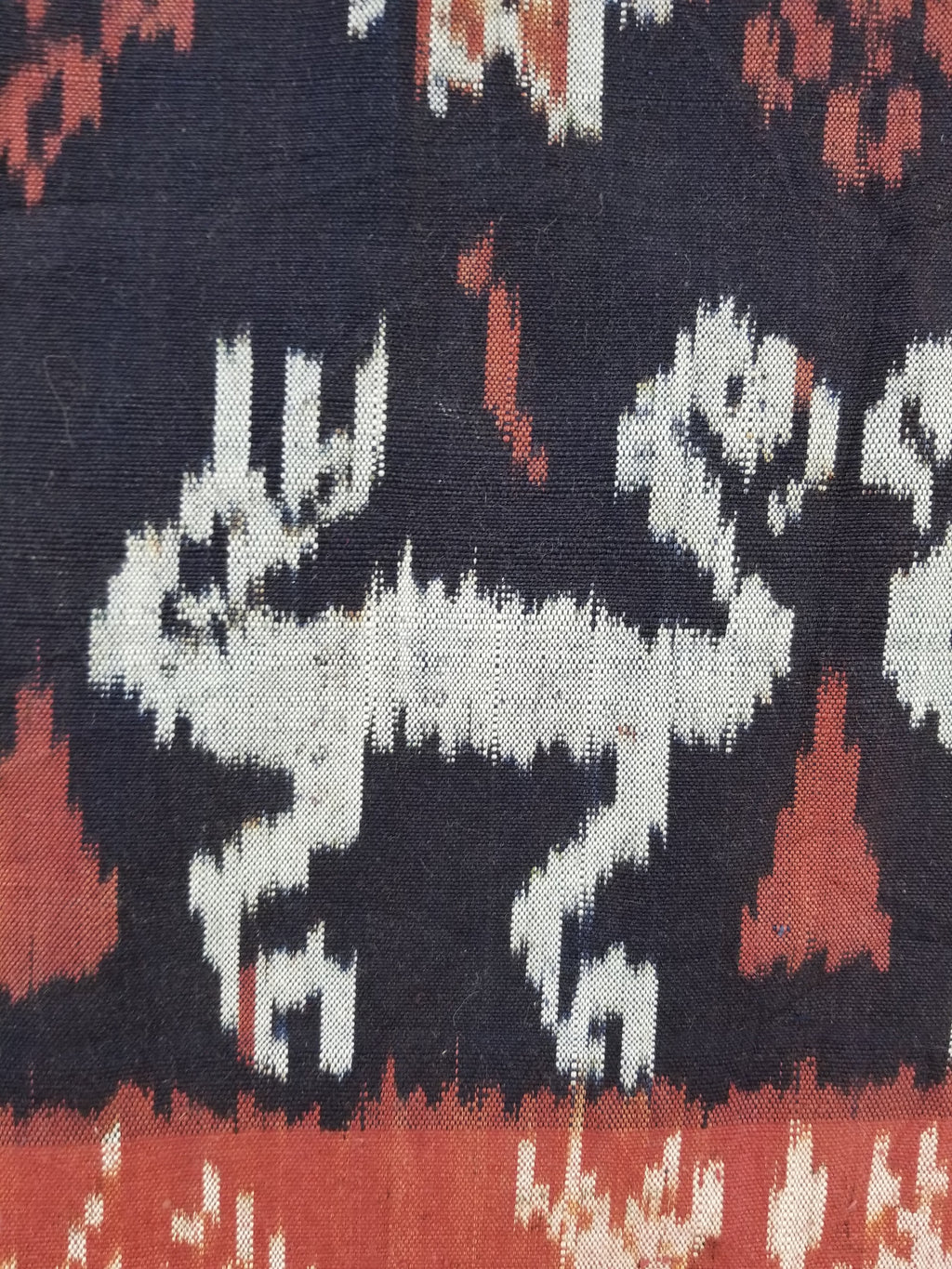 Antique Traditional Indonesian Handwoven Tenun Ikat Sumba Textile 231x118cm