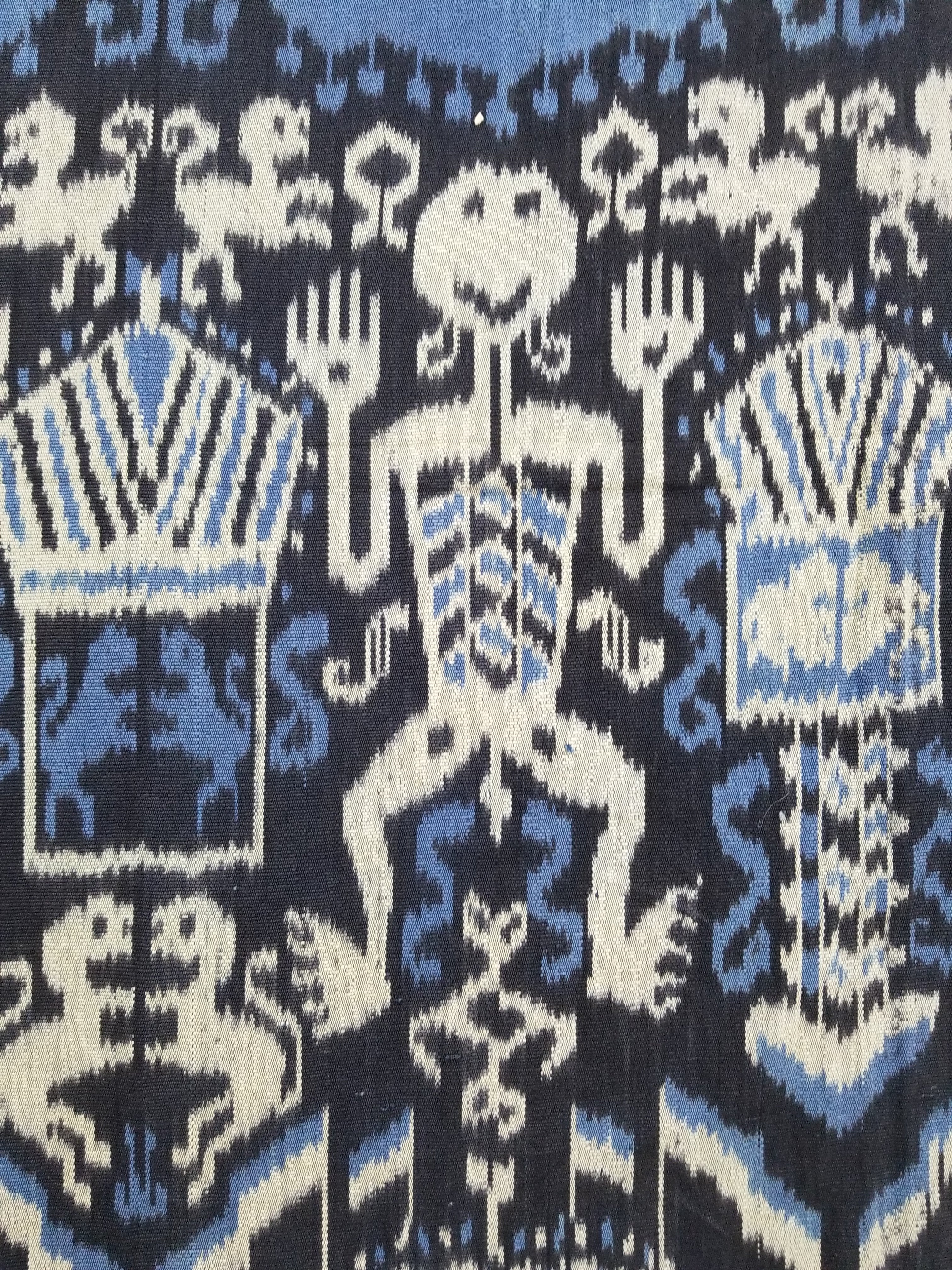 Vintage Indonesian Handwoven Sumba Ikat Wall Hanging / Shawl 230x112cm