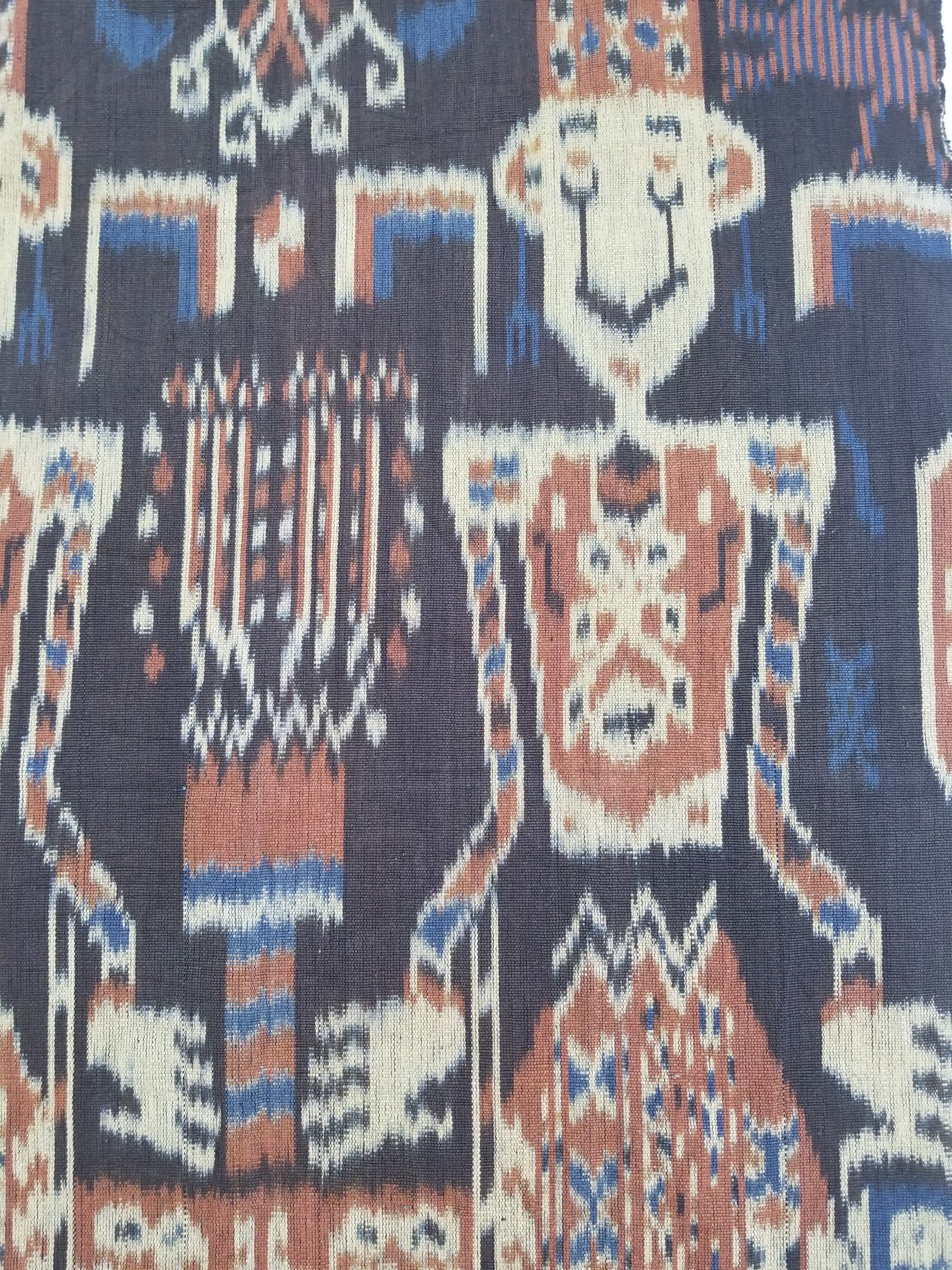 Vintage Indonesian Handwoven Sumba Ikat Hinggi Wall Ceremonial Tapestry 98x59cm