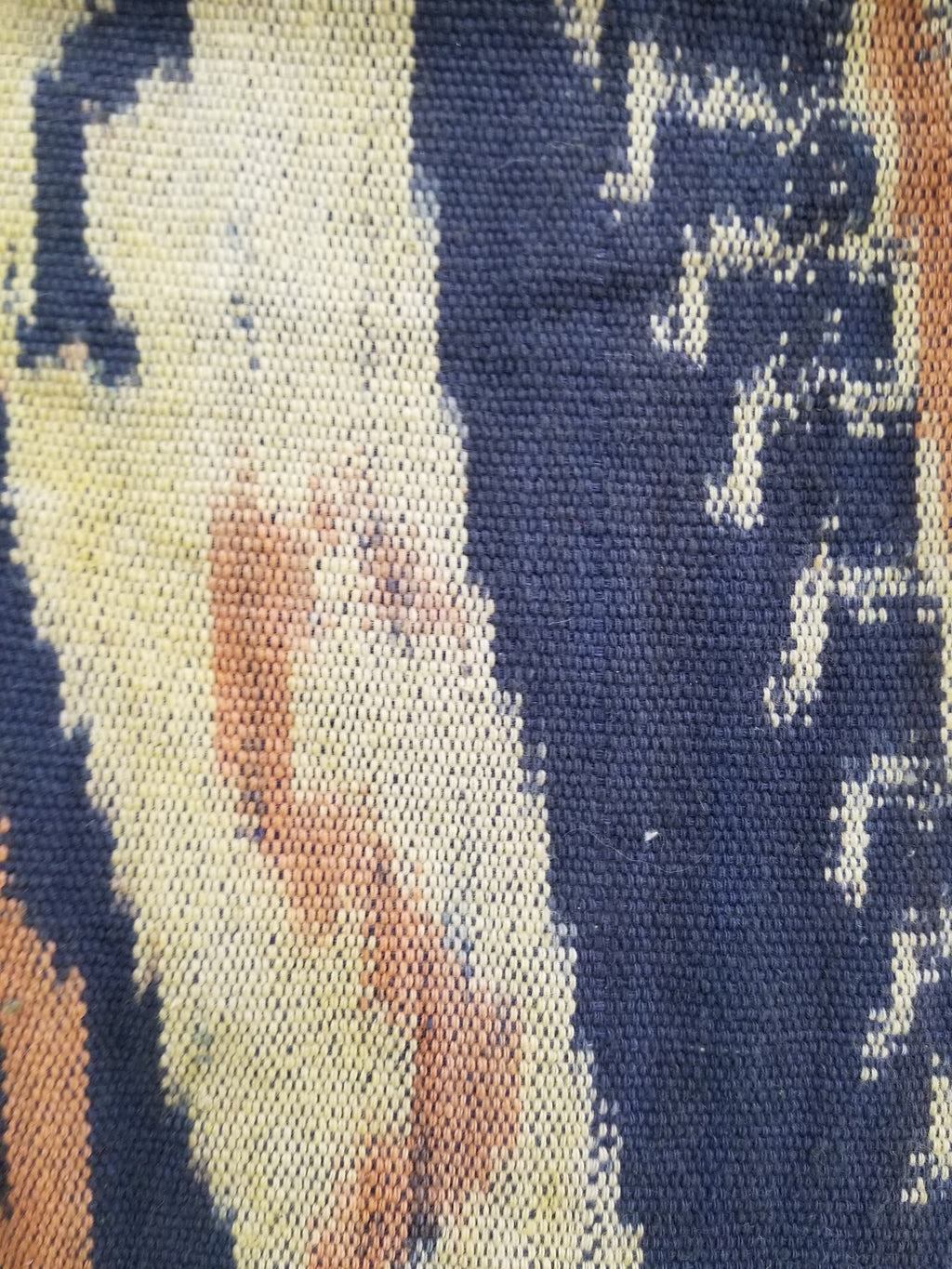Vintage Indonesian Handwoven Tenun Sumba Ikat Hinggi Textile 212x93cm