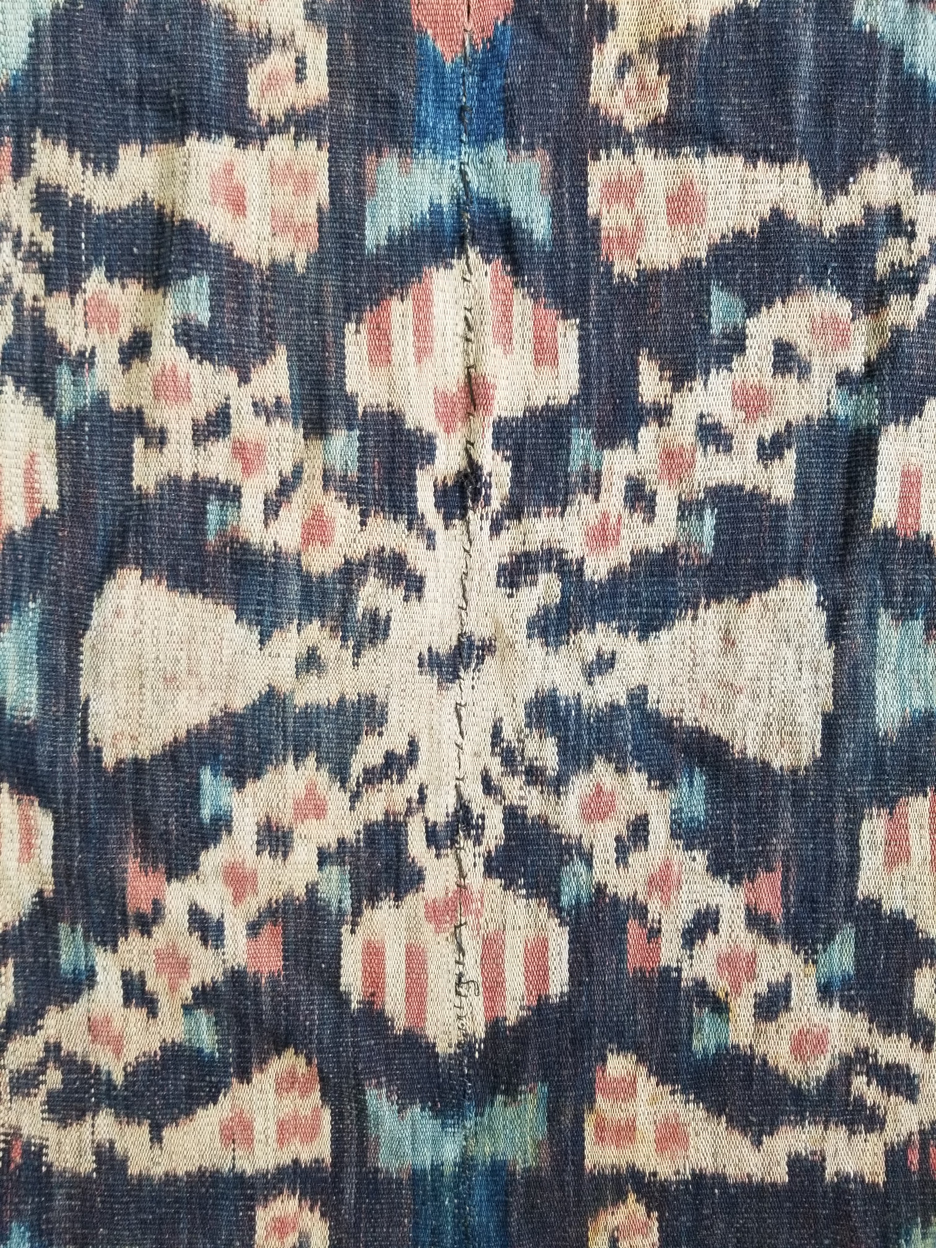 Vintage Traditional Indonesian Handwoven Sumba Ikat Shawl/Wall Hanging 264x120cm