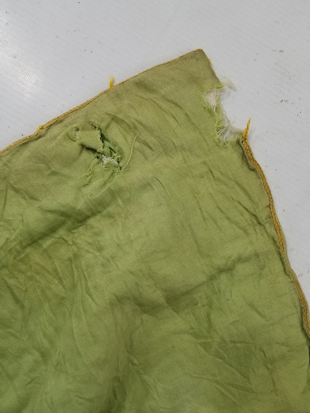 Antique Traditional Leaf Pattern Textile with Appliqué Work & Embroidery 107x71c