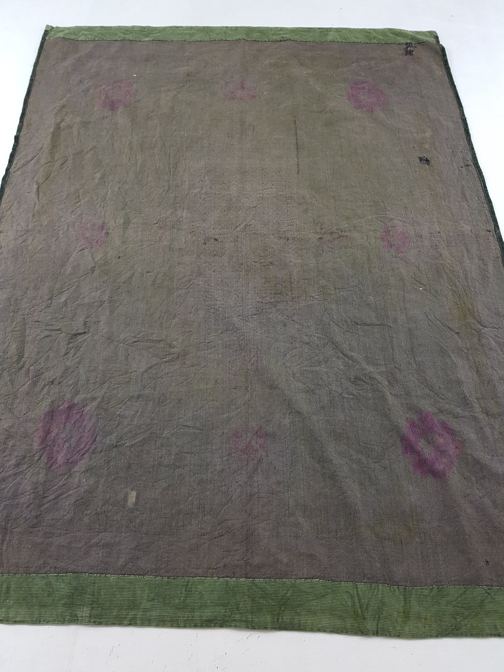 Vintage Traditional Bohemian Floral Velvet Wall Hanging Tapestry 186x140cm