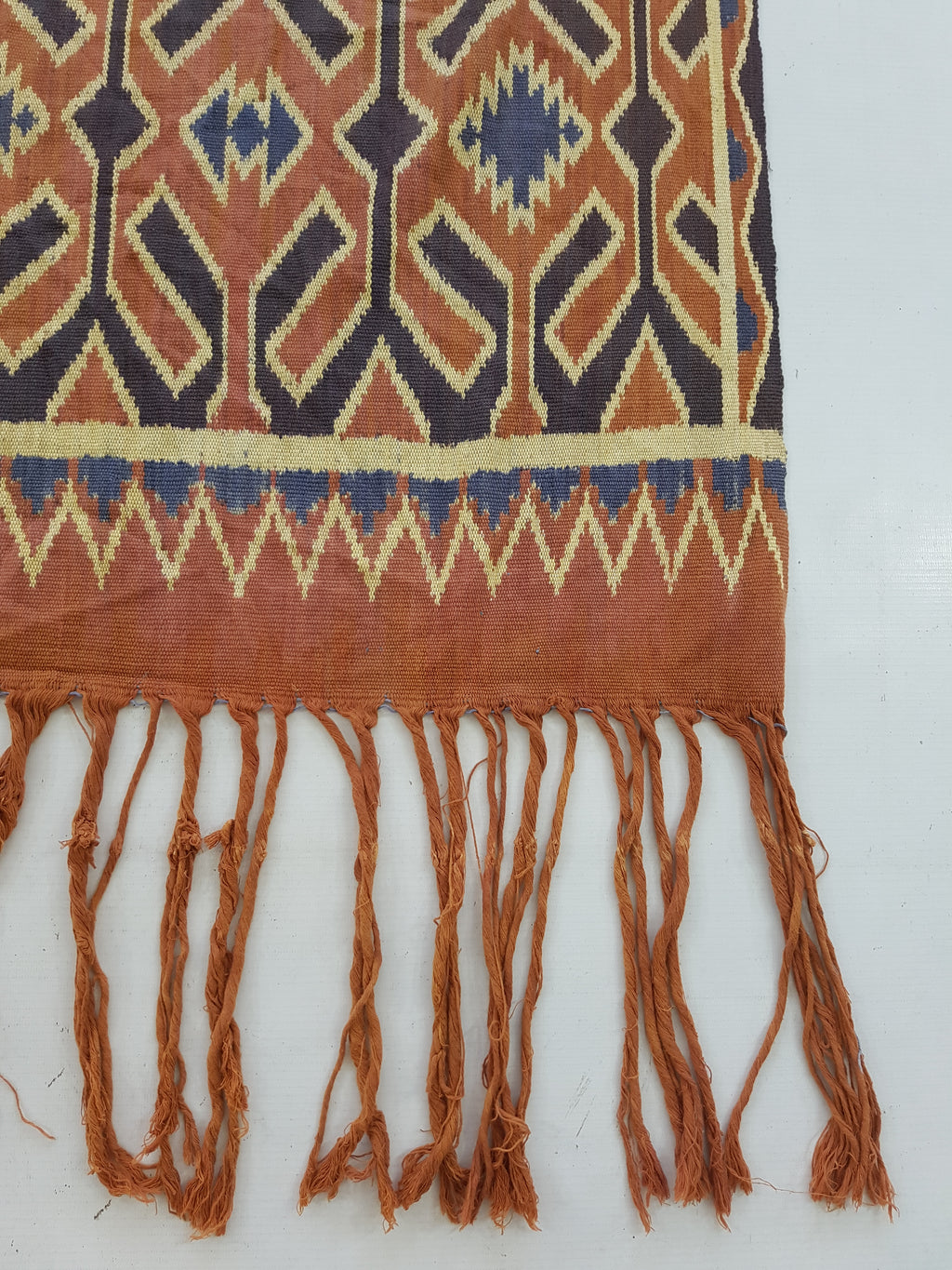 Vintage Indonesian Toraja Sulawesi Vertical Seam Ceremonial Cloth 140x113cm