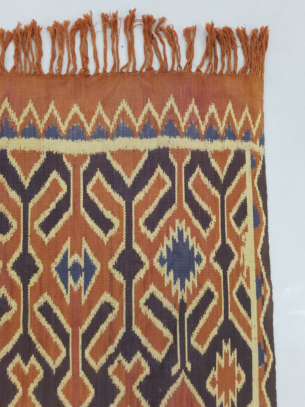 Vintage Indonesian Toraja Sulawesi Vertical Seam Ceremonial Cloth 140x113cm
