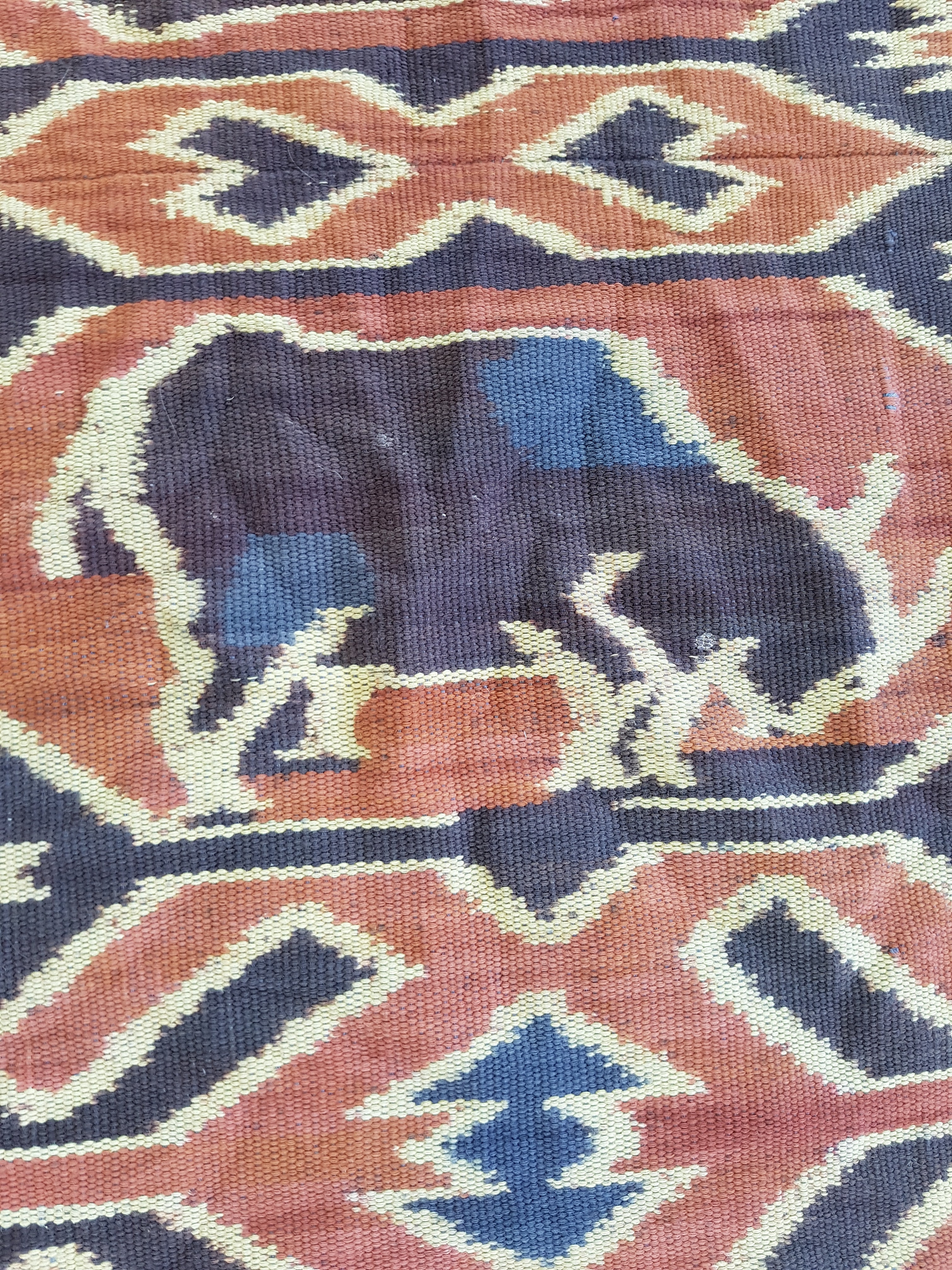 Vintage Indonesian Toraja Sulawesi Vertical Seam Ceremonial Cloth 140x113cm