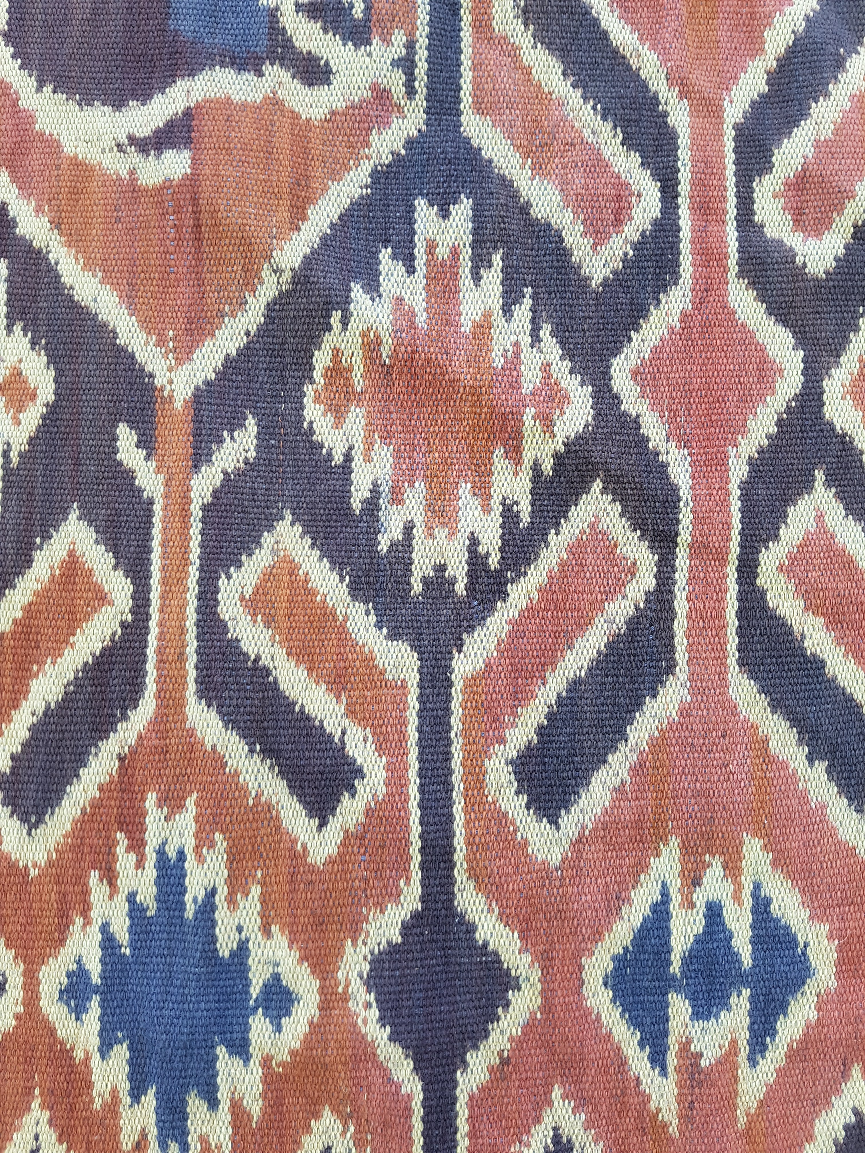 Vintage Indonesian Toraja Sulawesi Vertical Seam Ceremonial Cloth 140x113cm