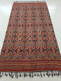 Vintage Indonesian Toraja Sulawesi Vertical Seam Ceremonial Cloth 224x119cm