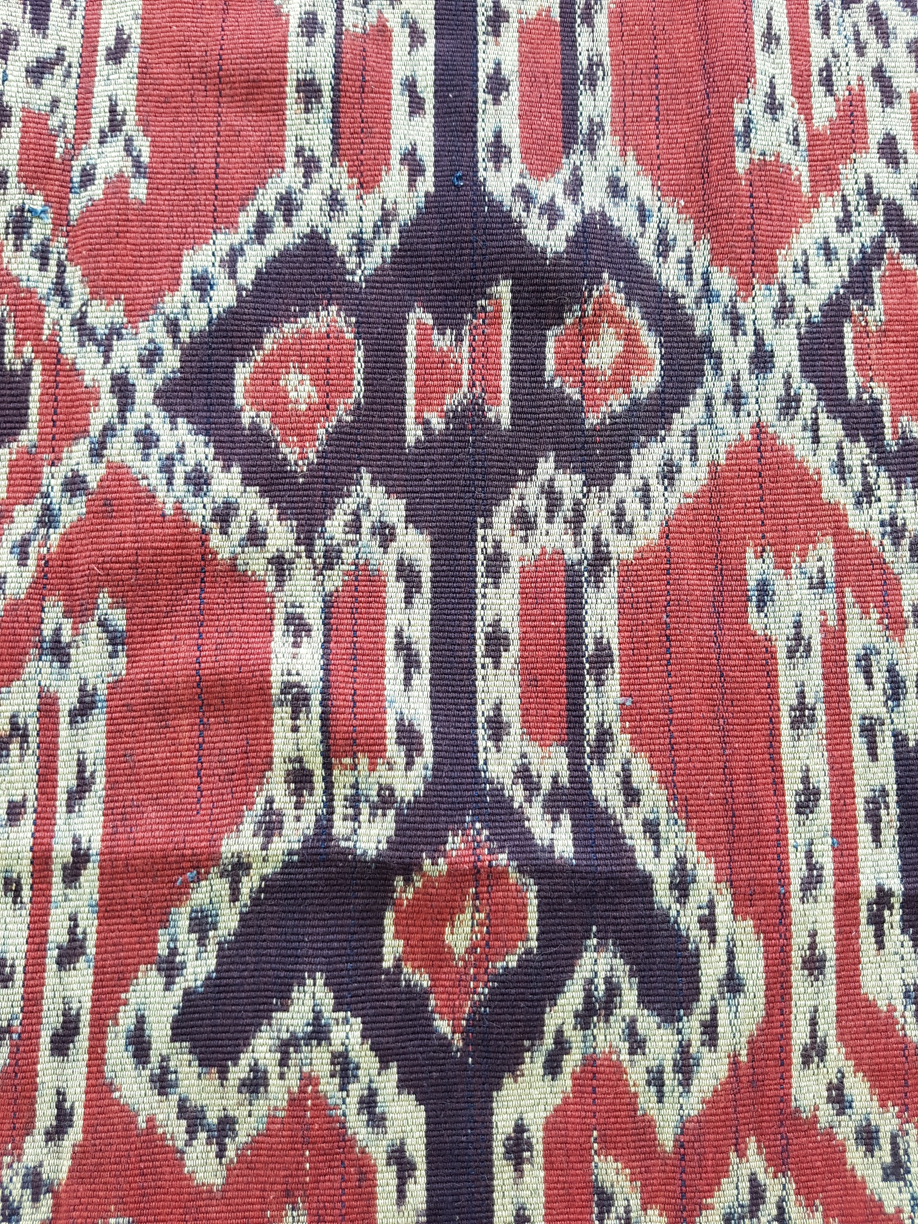 Vintage Indonesian Toraja Sulawesi Vertical Seam Ceremonial Cloth 224x119cm