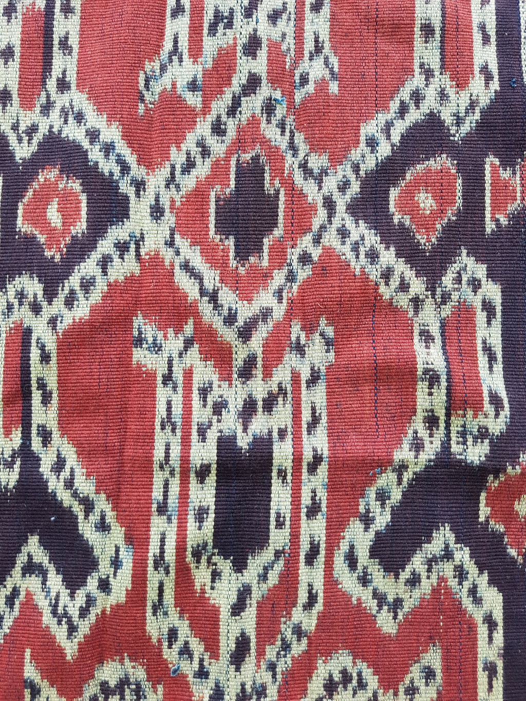 Vintage Indonesian Toraja Sulawesi Vertical Seam Ceremonial Cloth 224x119cm
