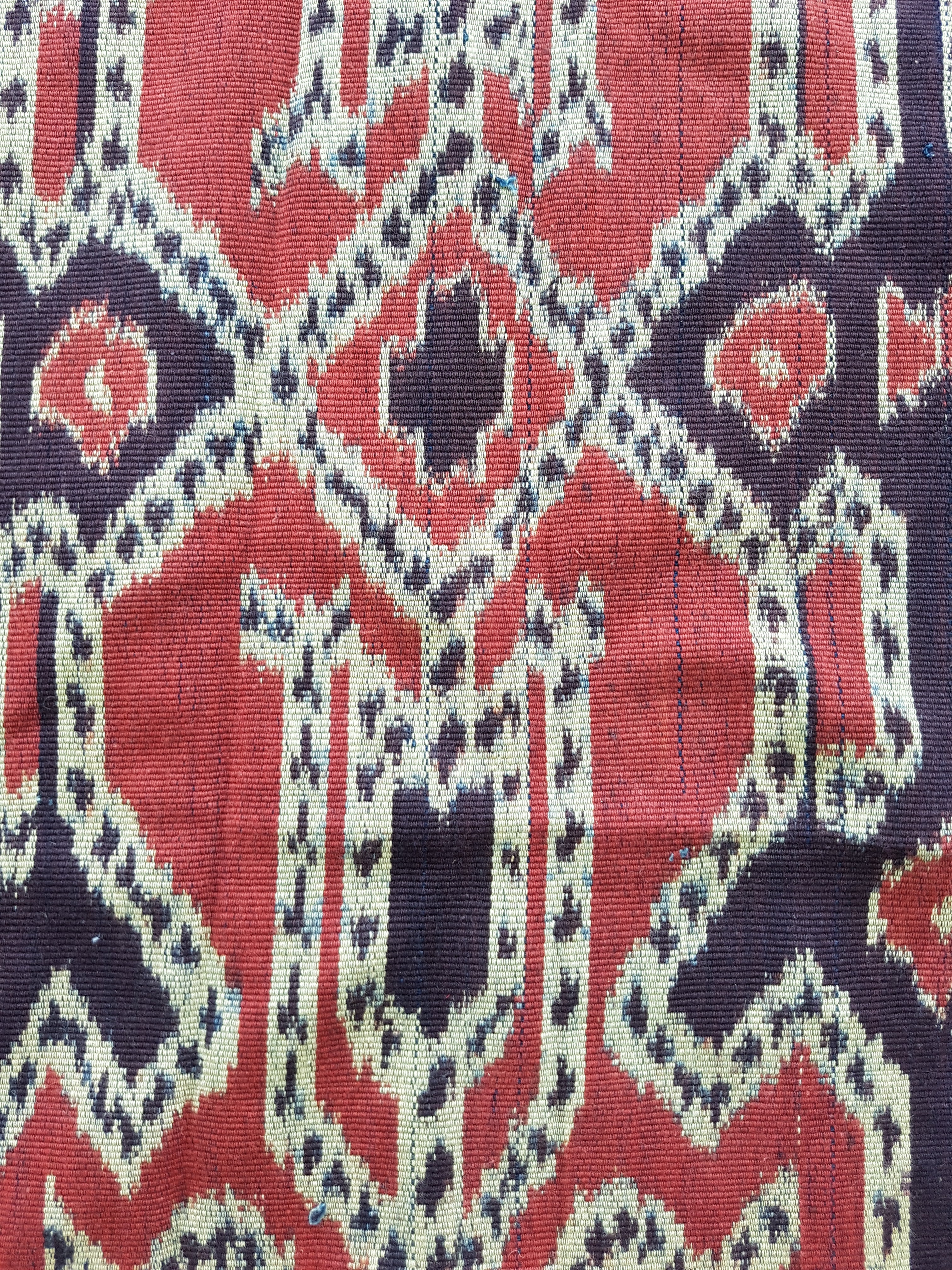 Vintage Indonesian Toraja Sulawesi Vertical Seam Ceremonial Cloth 224x119cm