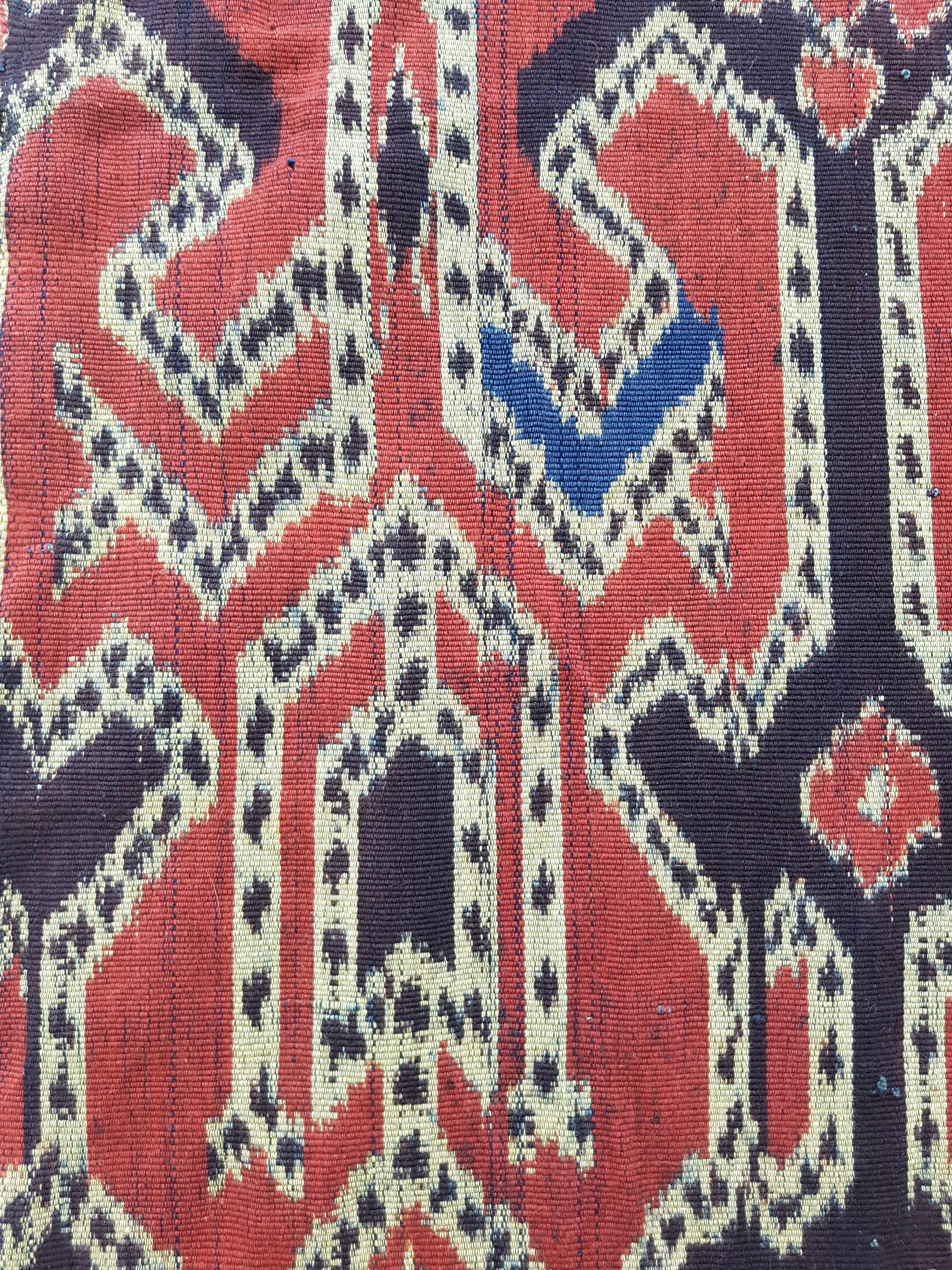Vintage Indonesian Toraja Sulawesi Vertical Seam Ceremonial Cloth 224x119cm