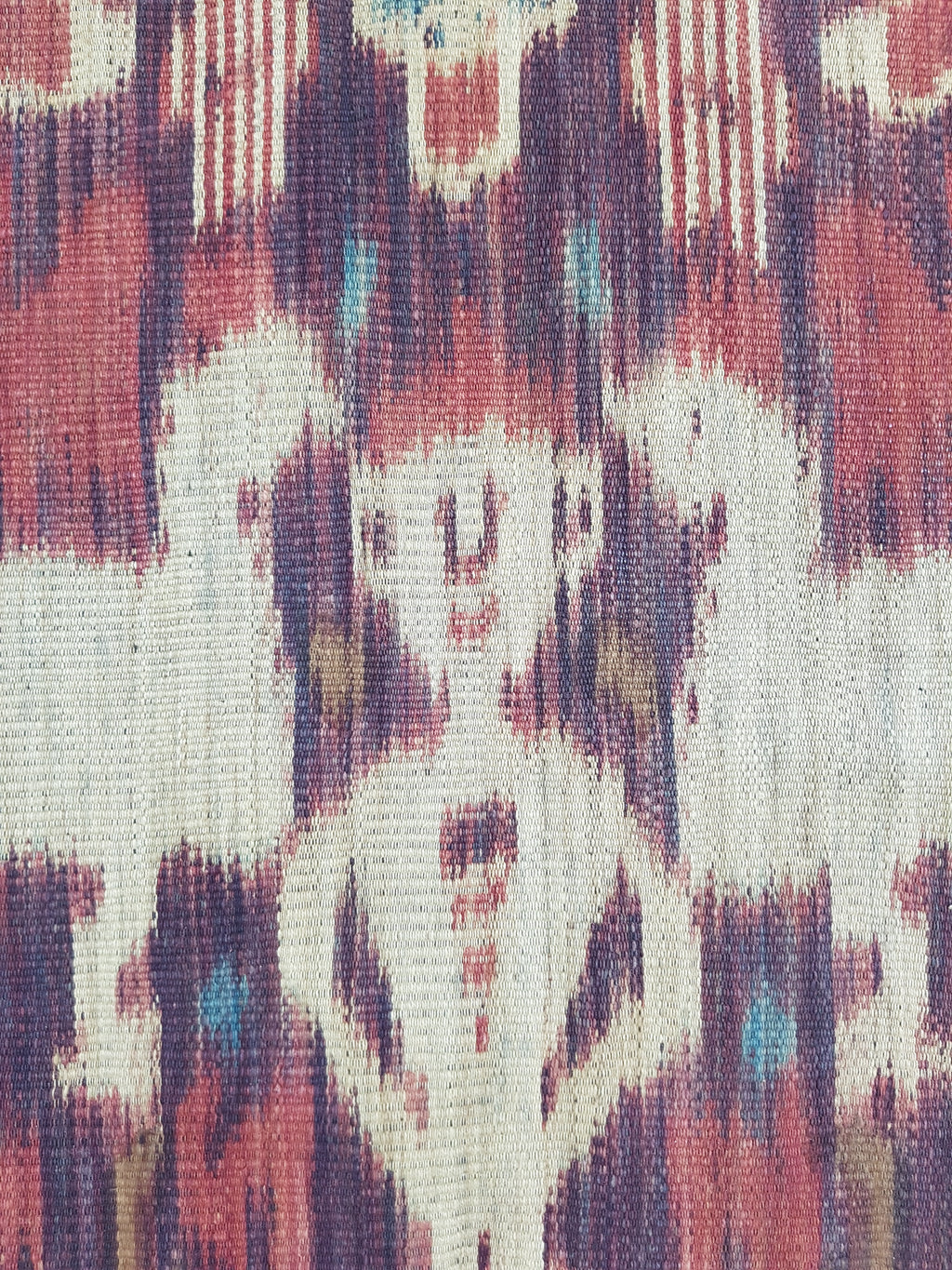 Vintage Indonesian Handwoven Sumba Ikat Vertical Seam Textile 266x125cm