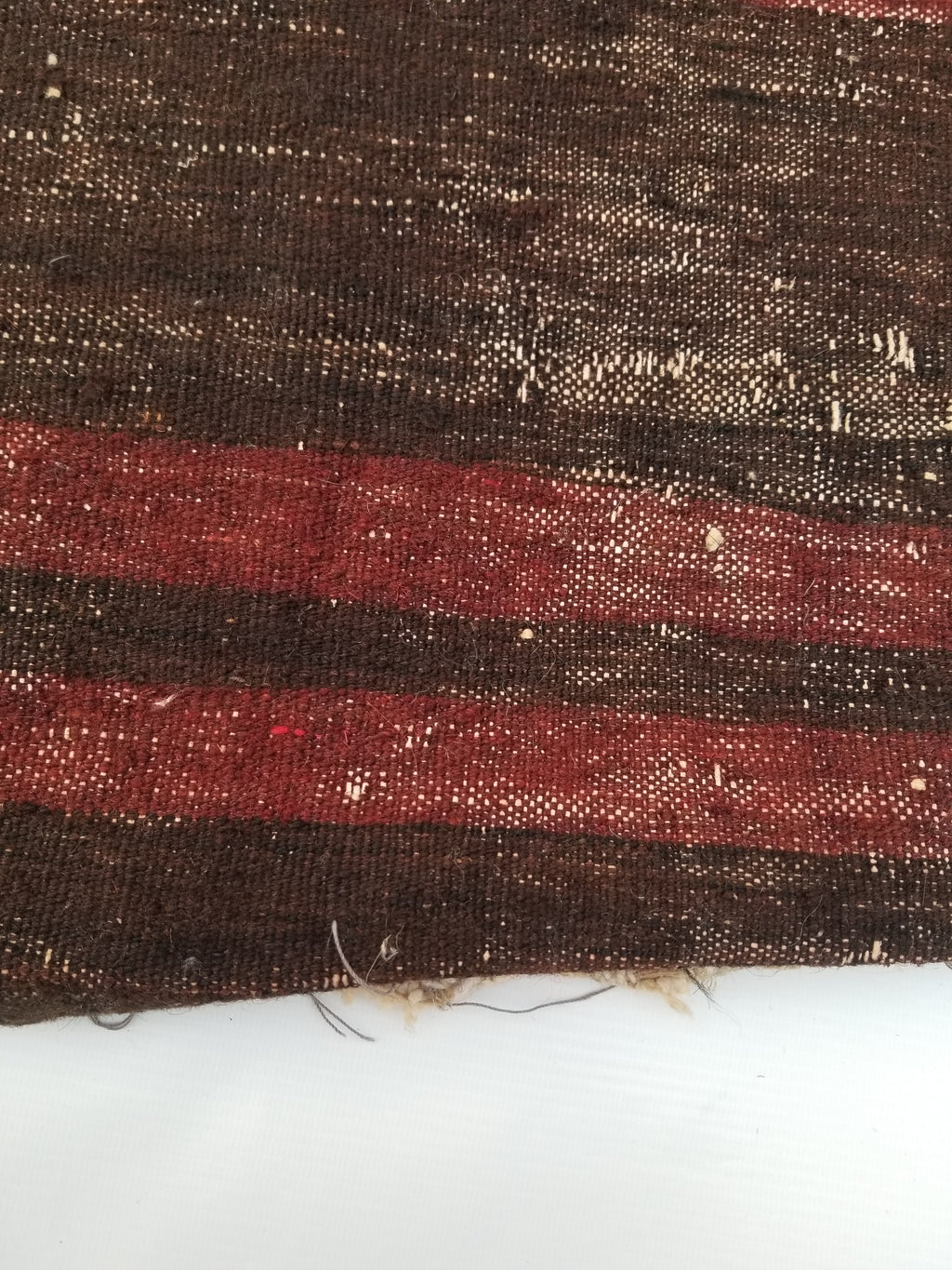 Antique Traditional Handmade Afghan Wool Multicolor Bag 39x38cm