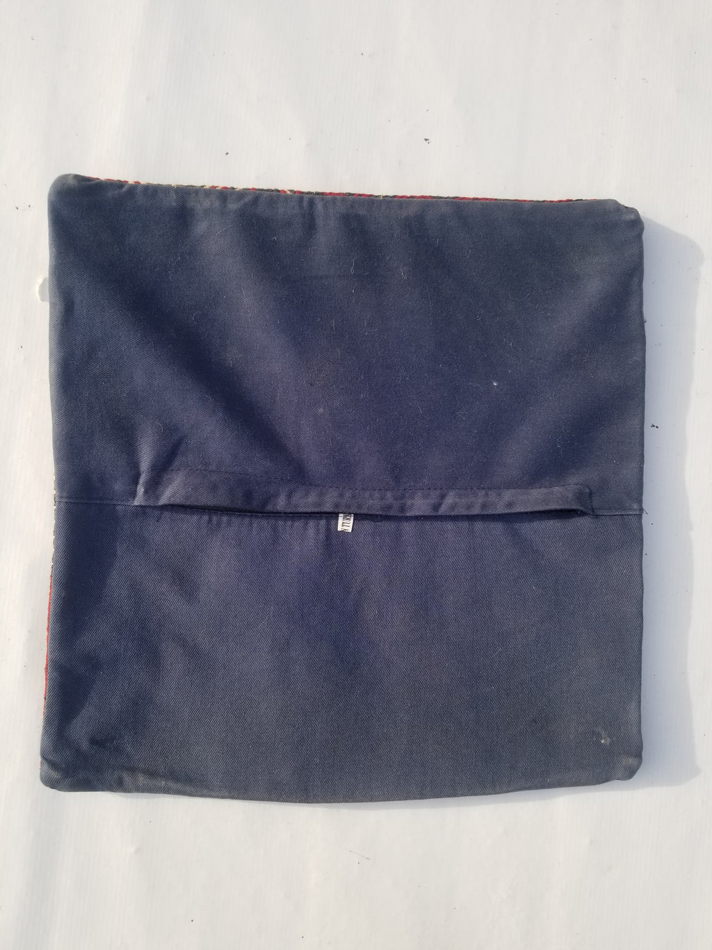 Antique Traditional Handmade Turkoman Wool Multicolor Cushion Cover 46x45cm