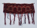 Antique Traditional Handmade Turkoman Wool Multicolor Torba 129x39cm