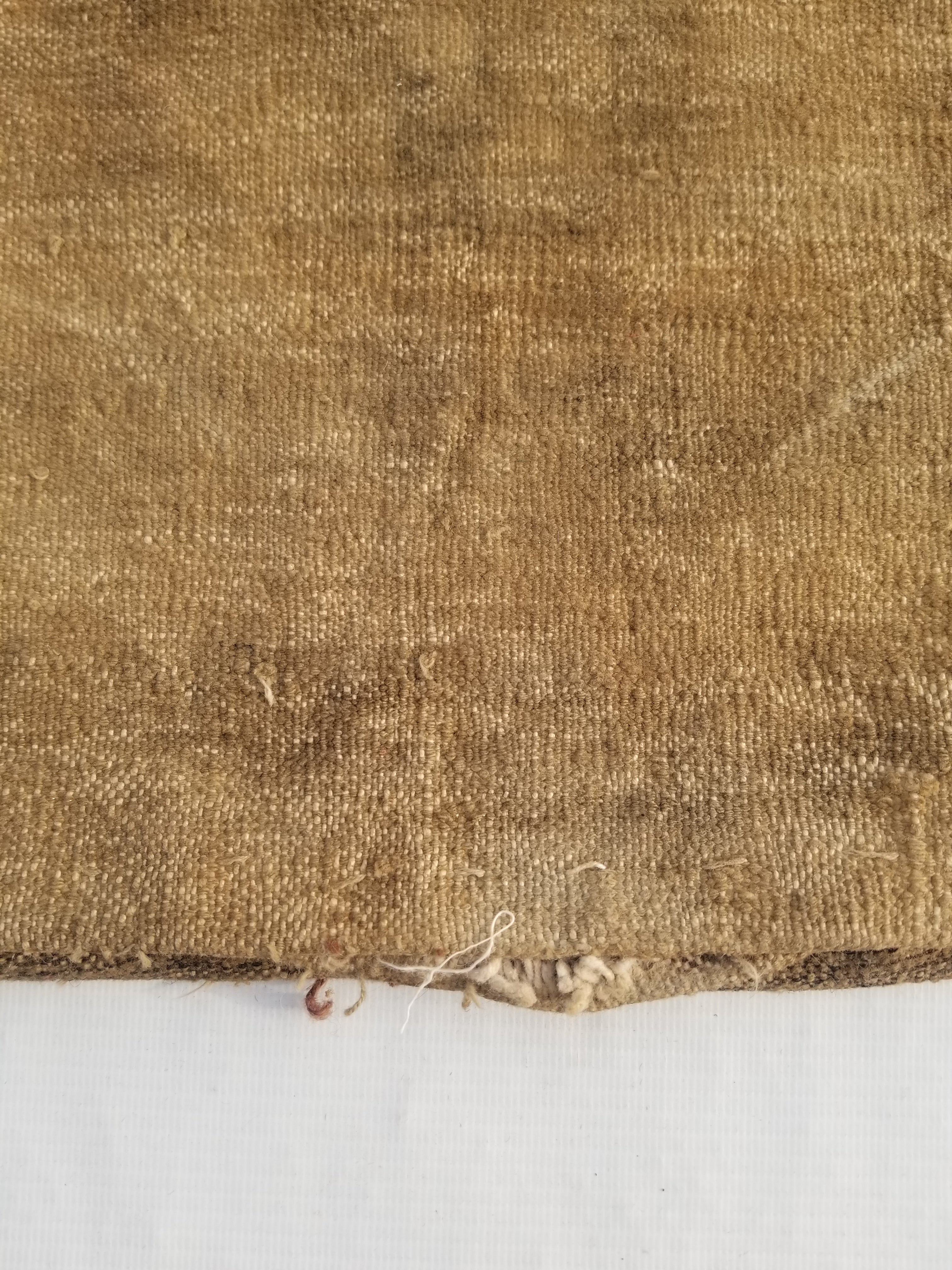 Antique Traditional Handmade Kurdish Wool Multicolor Saddle Bag 42x40cm