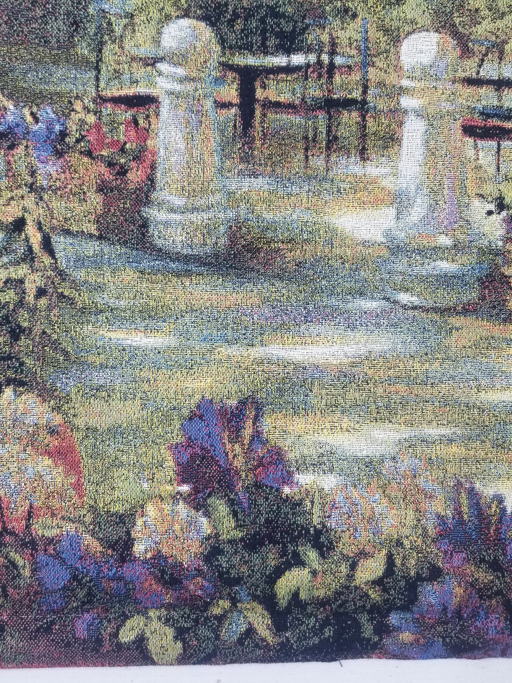 Vintage American Outdoor Cafe Scene Wall Hanging Tapestry 177x122cm