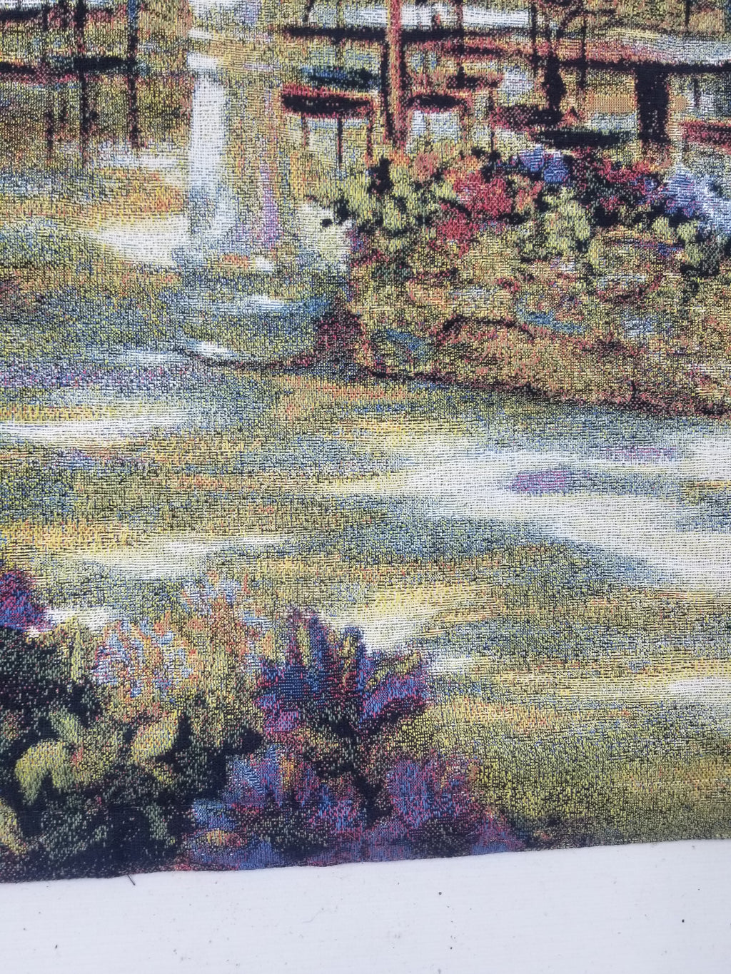 Vintage American Outdoor Cafe Scene Wall Hanging Tapestry 177x122cm