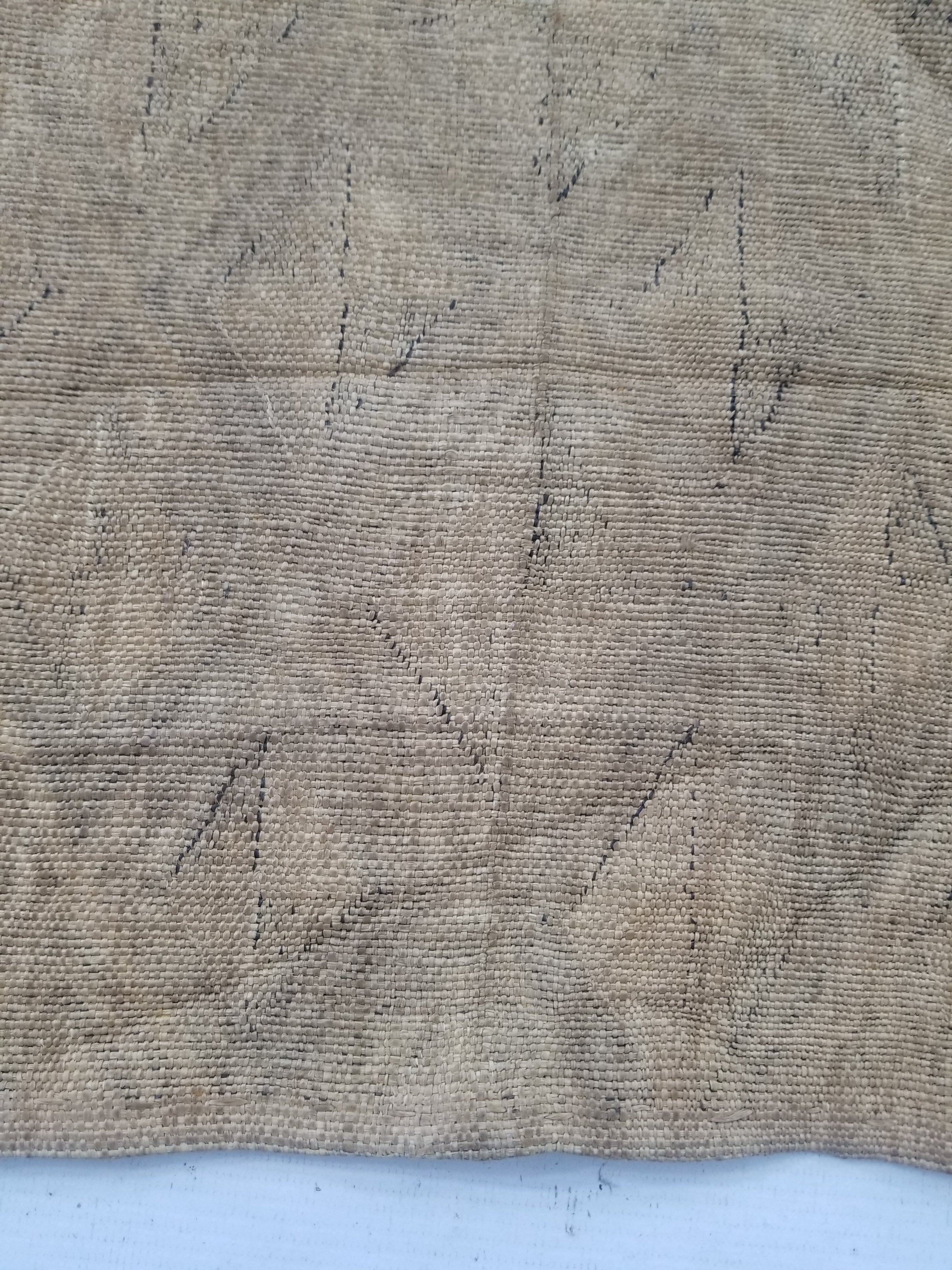 Vintage African Showa Kuba Cloth Textile Panel 63x57cm