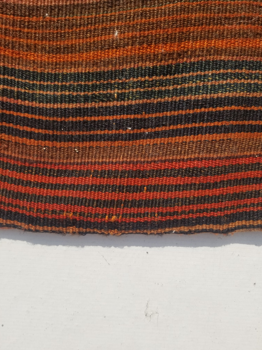 Antique Traditional Handmade Oriental Wool Multicolor Saddle Bag 115x59cm