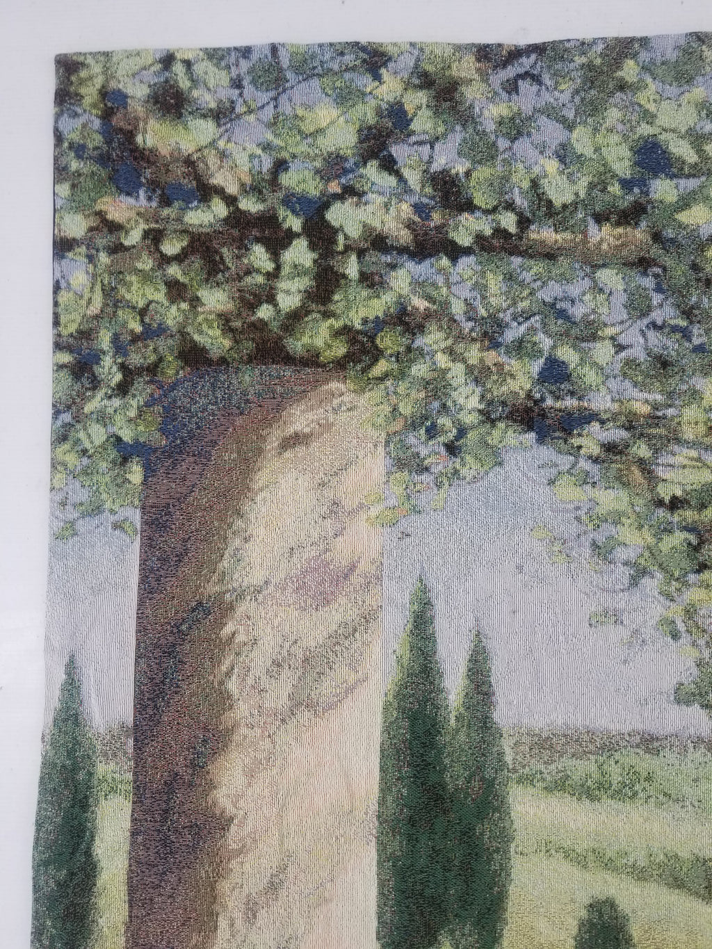 Vintage Tuscan Vineyard Landscape Scene Wall Hanging Tapestry 194x144cm