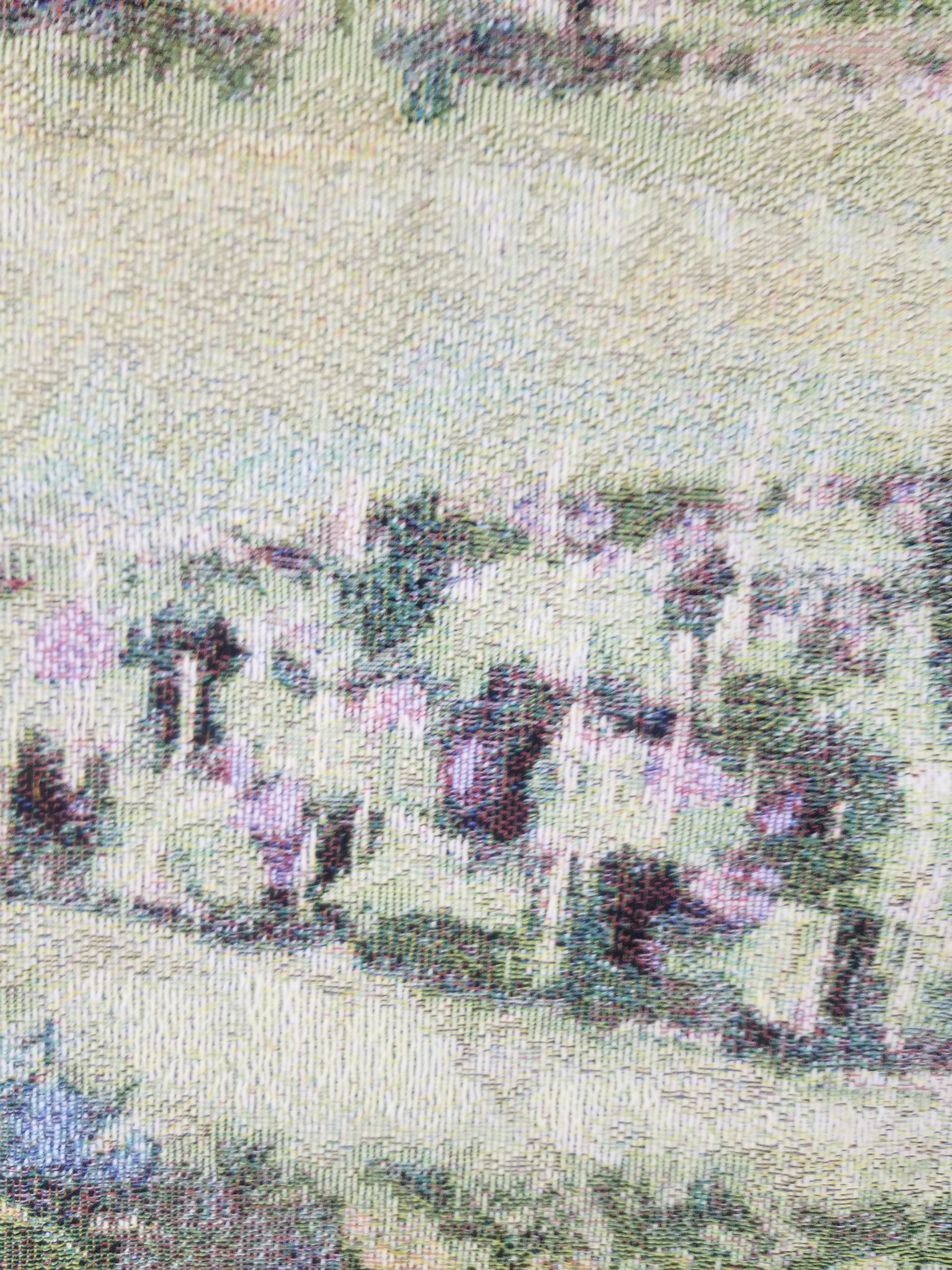 Vintage Tuscan Vineyard Landscape Scene Wall Hanging Tapestry 194x144cm