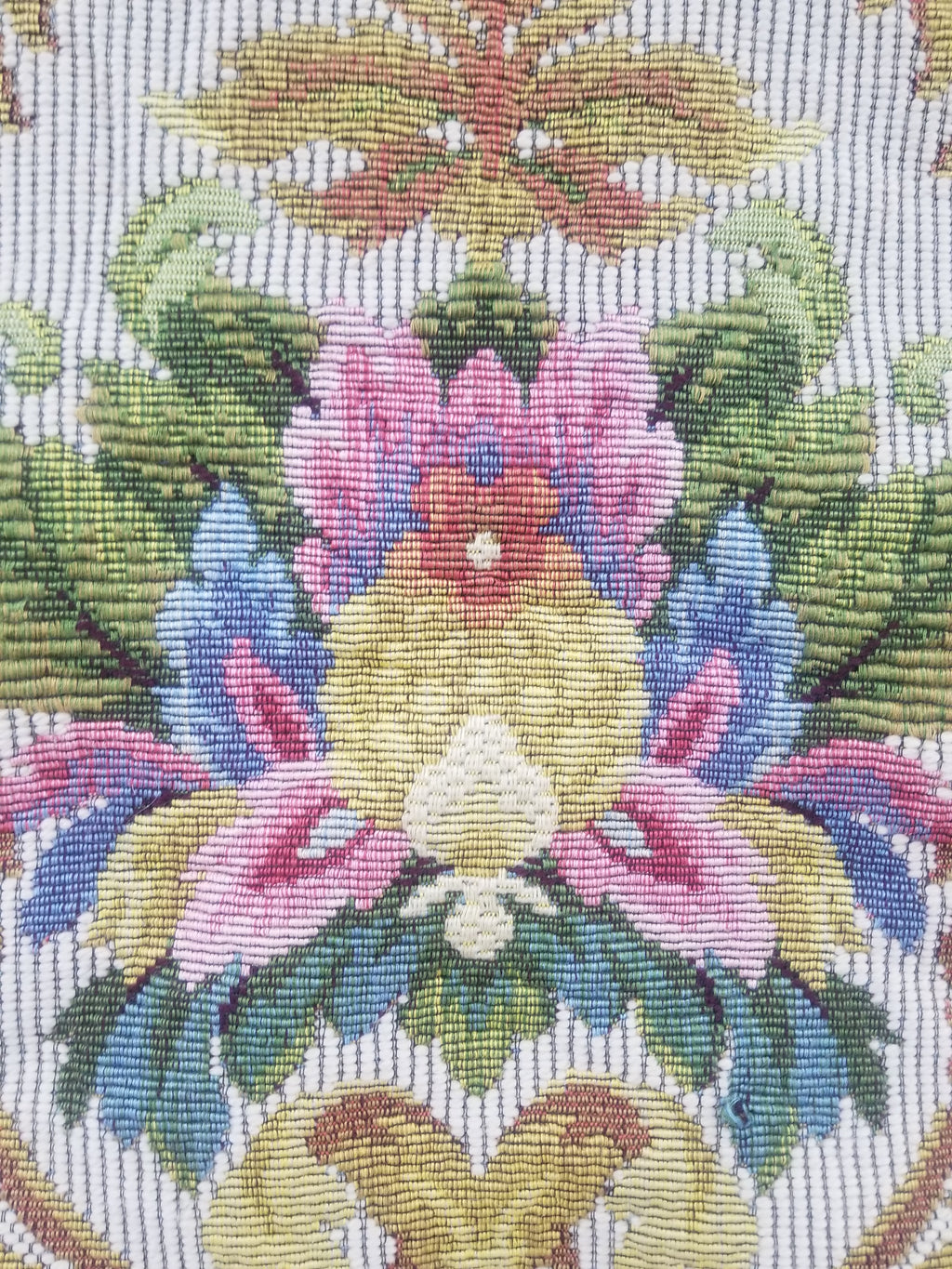 Vintage French Floral Scene Wall Hanging Tapestry 156x150cm