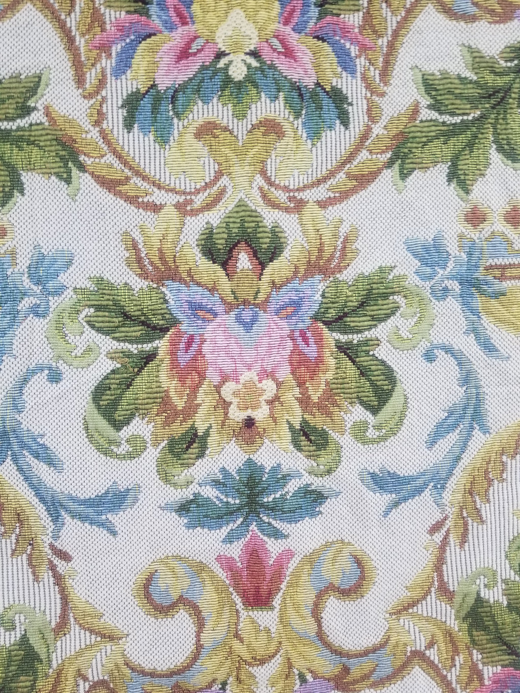 Vintage French Floral Scene Wall Hanging Tapestry 156x150cm