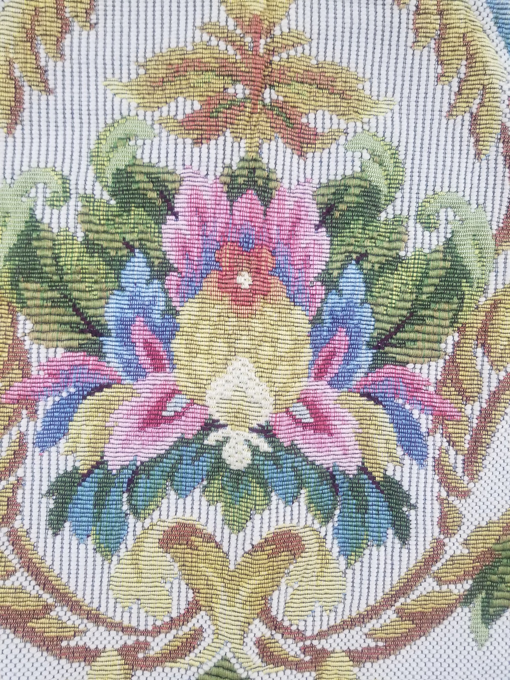 Vintage French Floral Scene Wall Hanging Tapestry 156x150cm