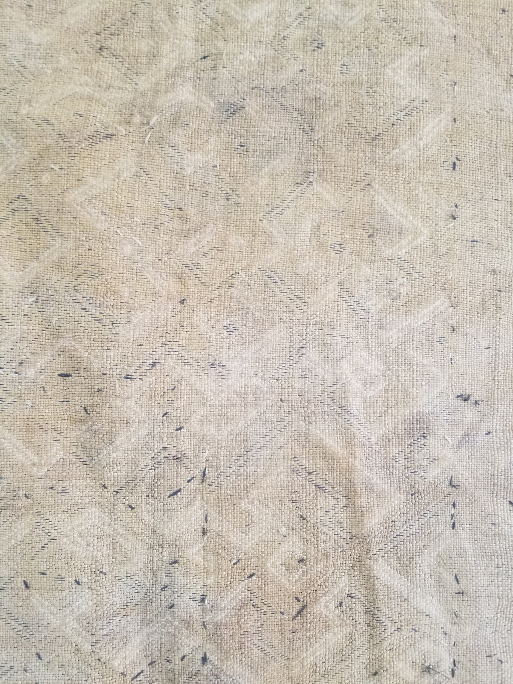 Vintage African Handwoven Kuba Showa Cloth Raffia Textile Panel 84x56cm