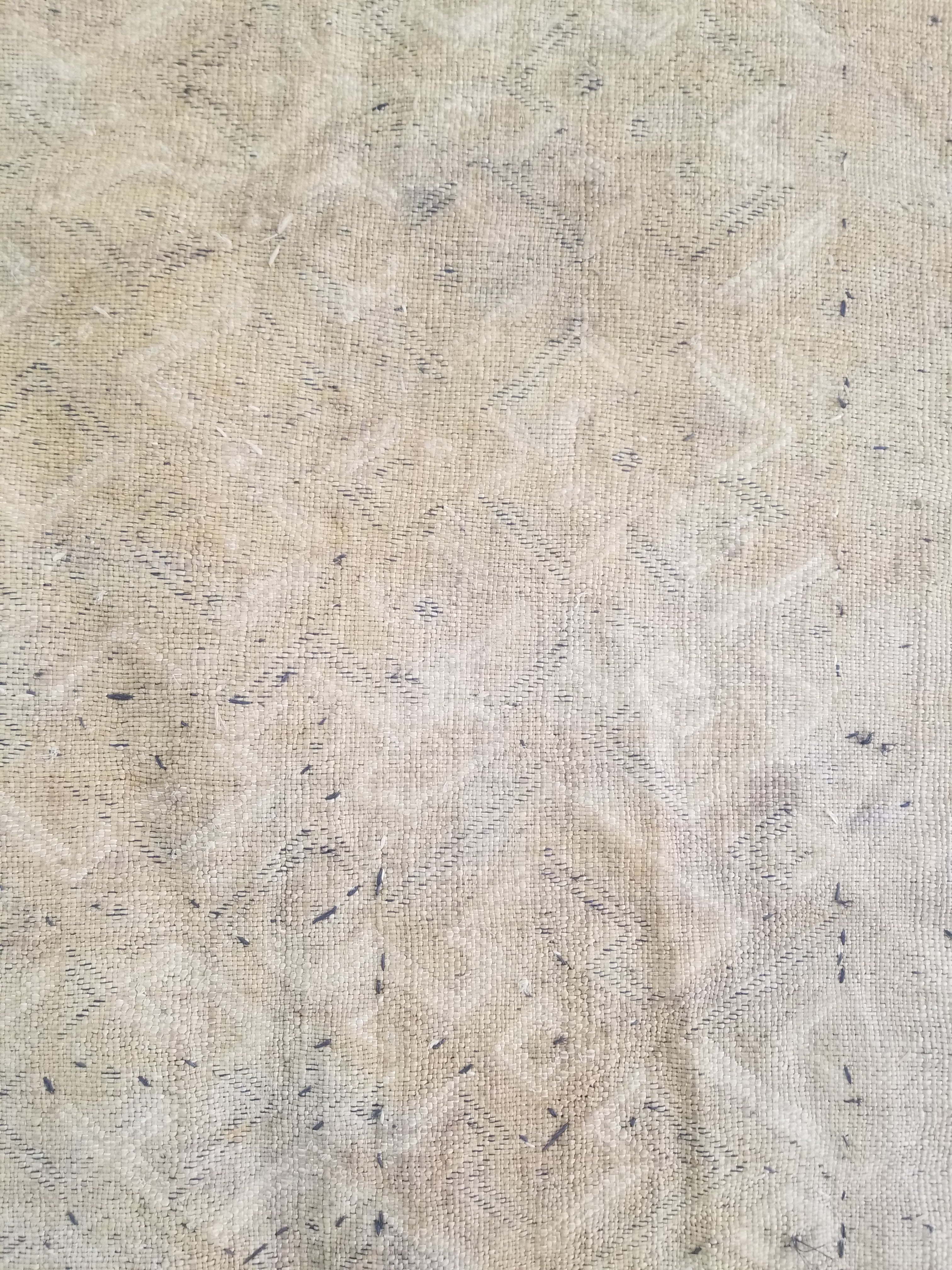 Vintage African Handwoven Kuba Showa Cloth Raffia Textile Panel 84x56cm