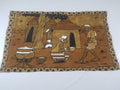 Vintage African Tribal Korhogo Handpainted Mud Cloth Tapestry 167x102cm