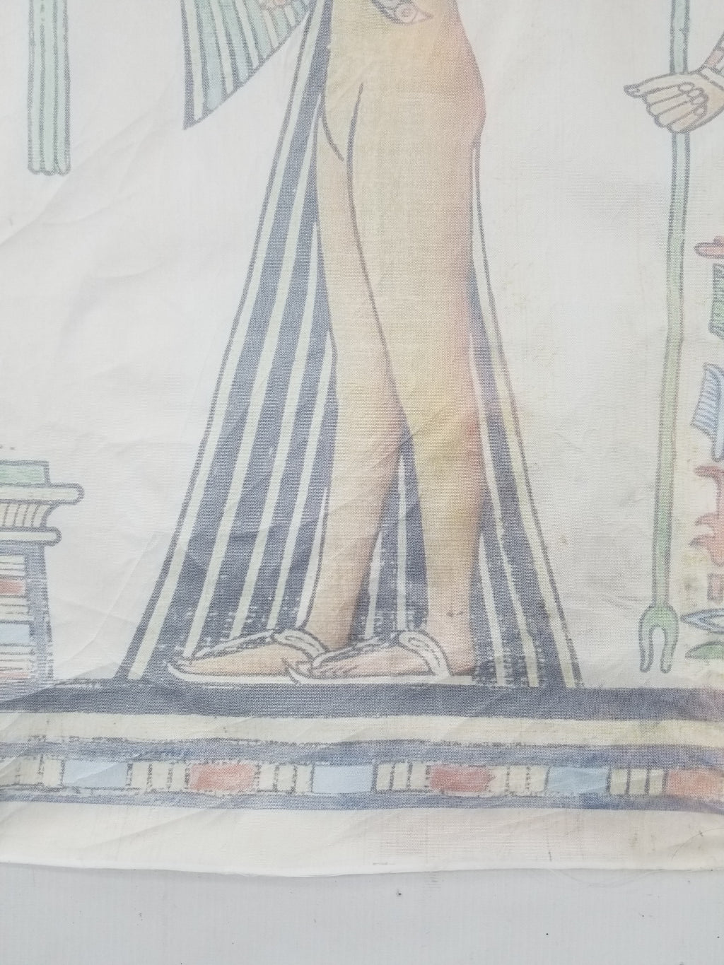 Vintage Egyptian Papyrus Art Print - Pharaohs, Gods & Hieroglyphs 145x96cm