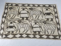 Vintage African Korhogo Mudcloth Tribal Art Wall Hanging 180x117cm