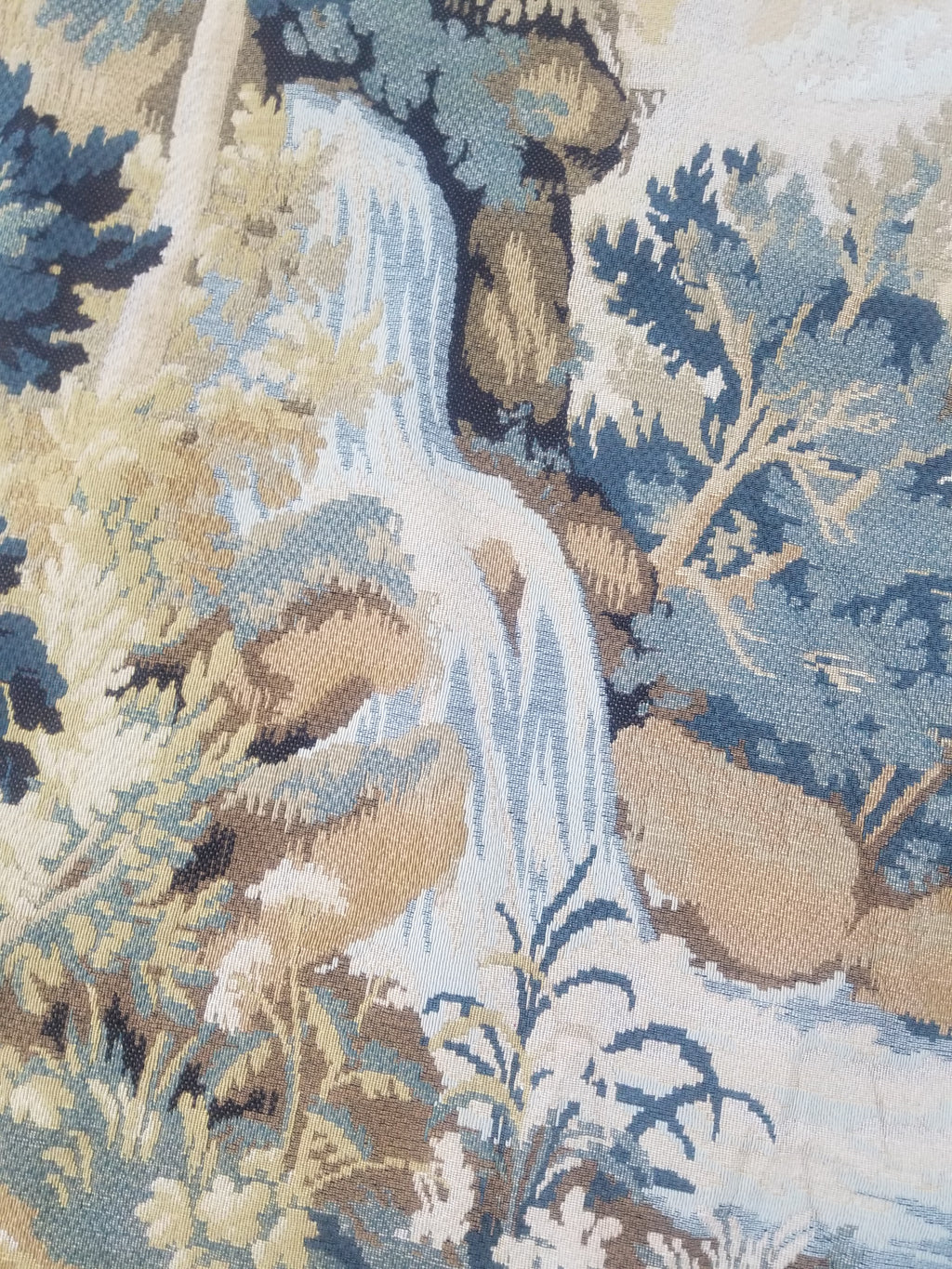 Antique French Verdure Wall Hanging Tapestry 178x156cm