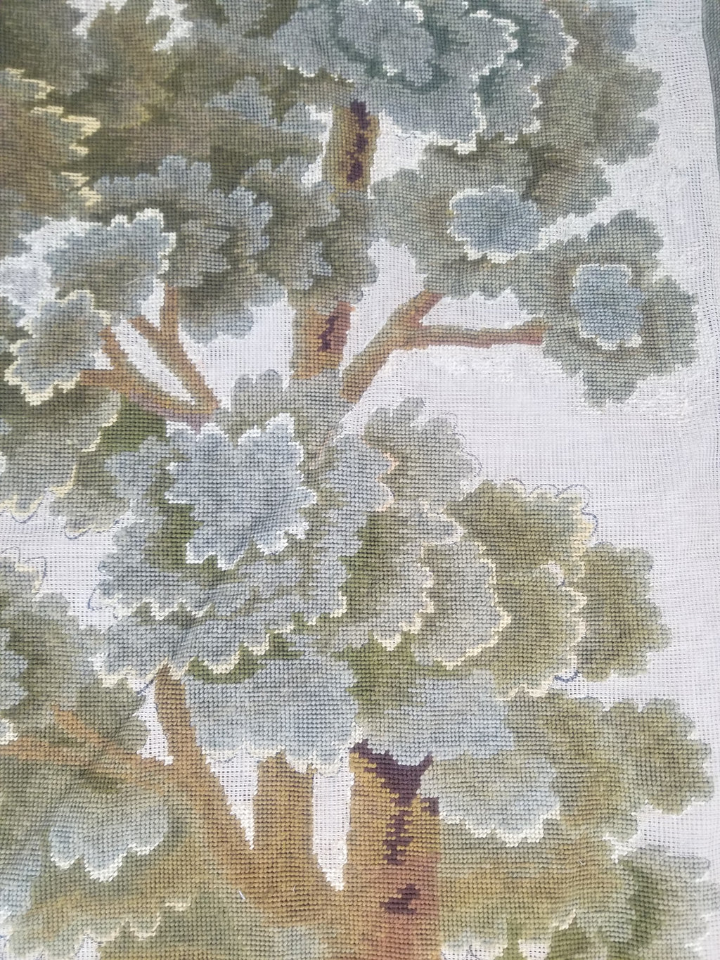 Antique French 18thC Petit Point Wall Hanging Tapestry 280x184cm
