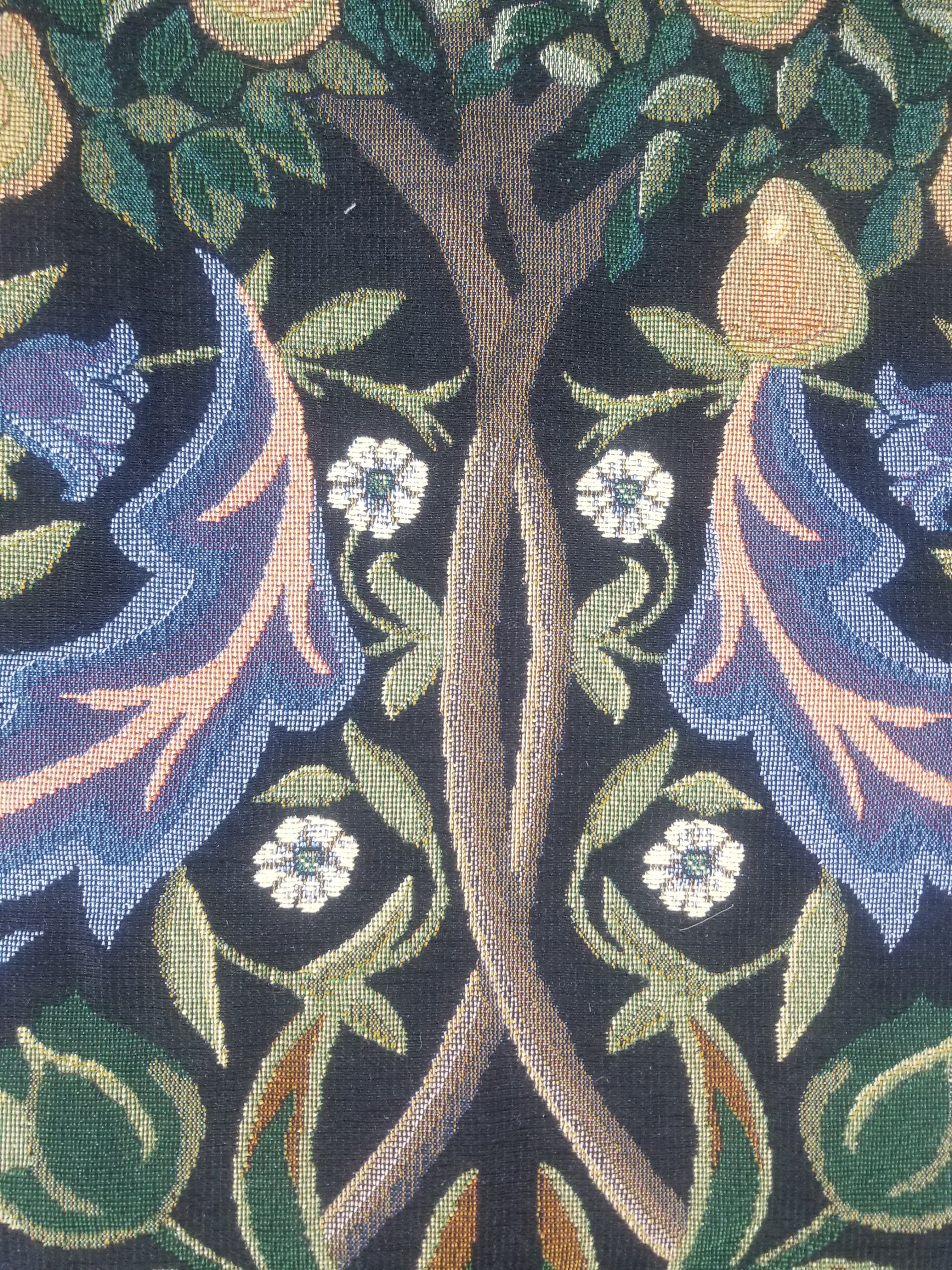 Vintage Tree of Life Scene Wall Hanging Tapestry 136x95cm