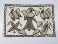 Vintage African Korhogo Senufo Mudcloth Tribal Art Tapestry 124x79cm