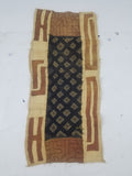 Vintage African Handwoven Kuba Textile Runner 89x40cm