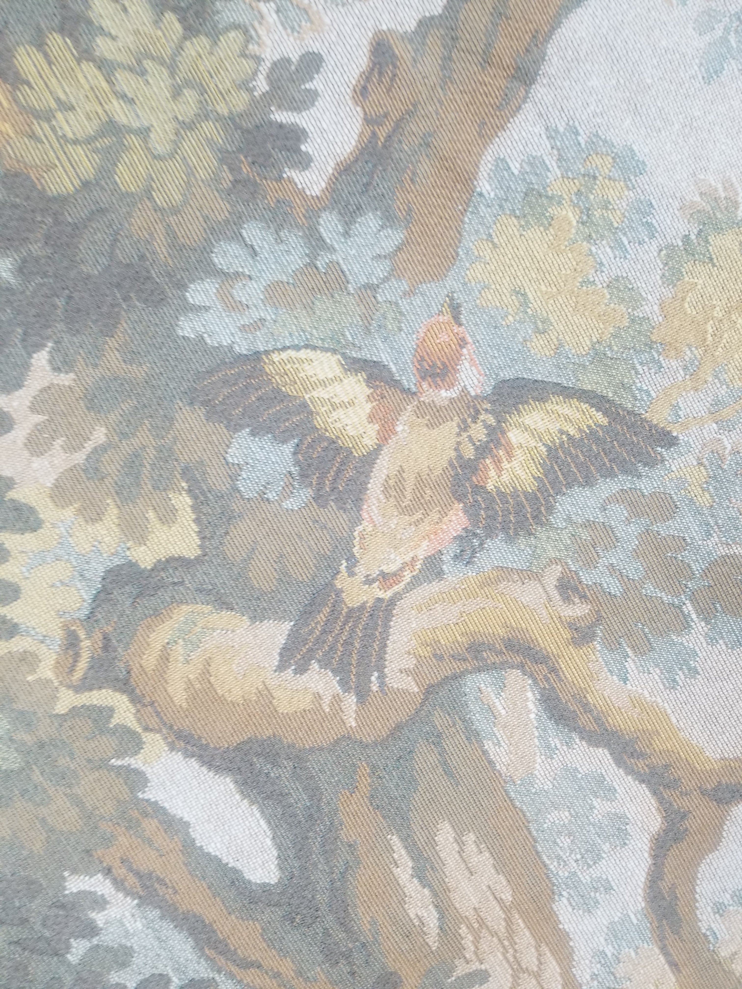 Vintage French Romantic Scene Wall Hanging Tapestry 137x92cm