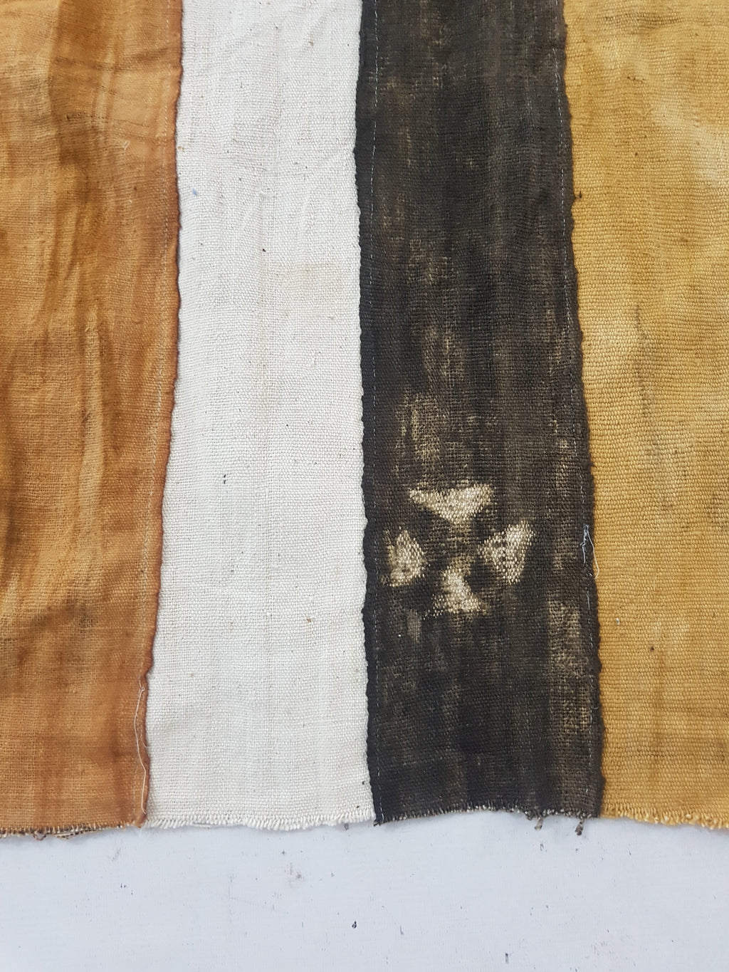 Vintage Traditional Handwoven African Mud Cloth Textile Throw 178x110cm