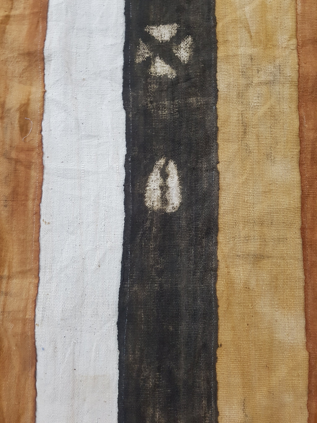 Vintage Traditional Handwoven African Mud Cloth Textile Throw 178x110cm