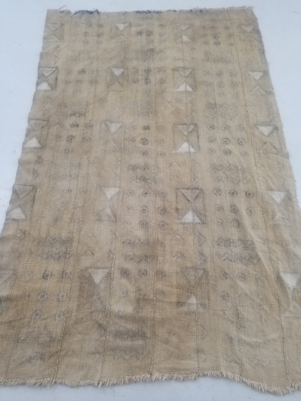 Vintage Traditional African Mud Cloth Textile 164x104cm