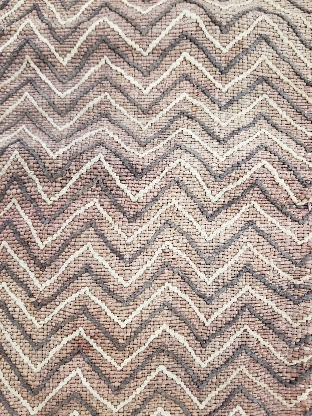 Vintage Tribal African Kuba Cloth Raffia Textile Panel 97x49cm