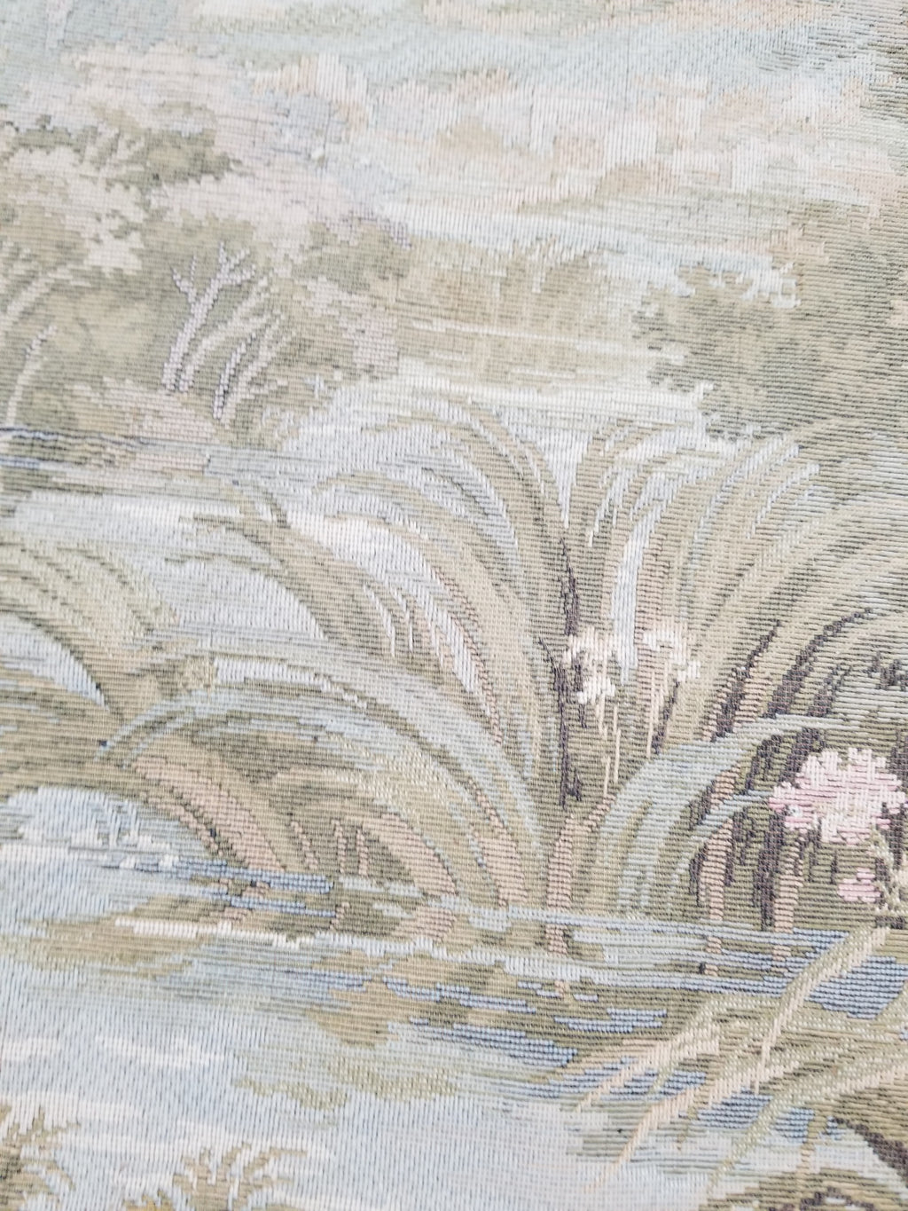 Vintage French Romantic Scene Wall Hanging Tapestry 204x92cm