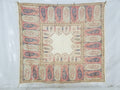 Vintage Traditional Kashmiri Paisley Printed Wool Shawl 164x153cm
