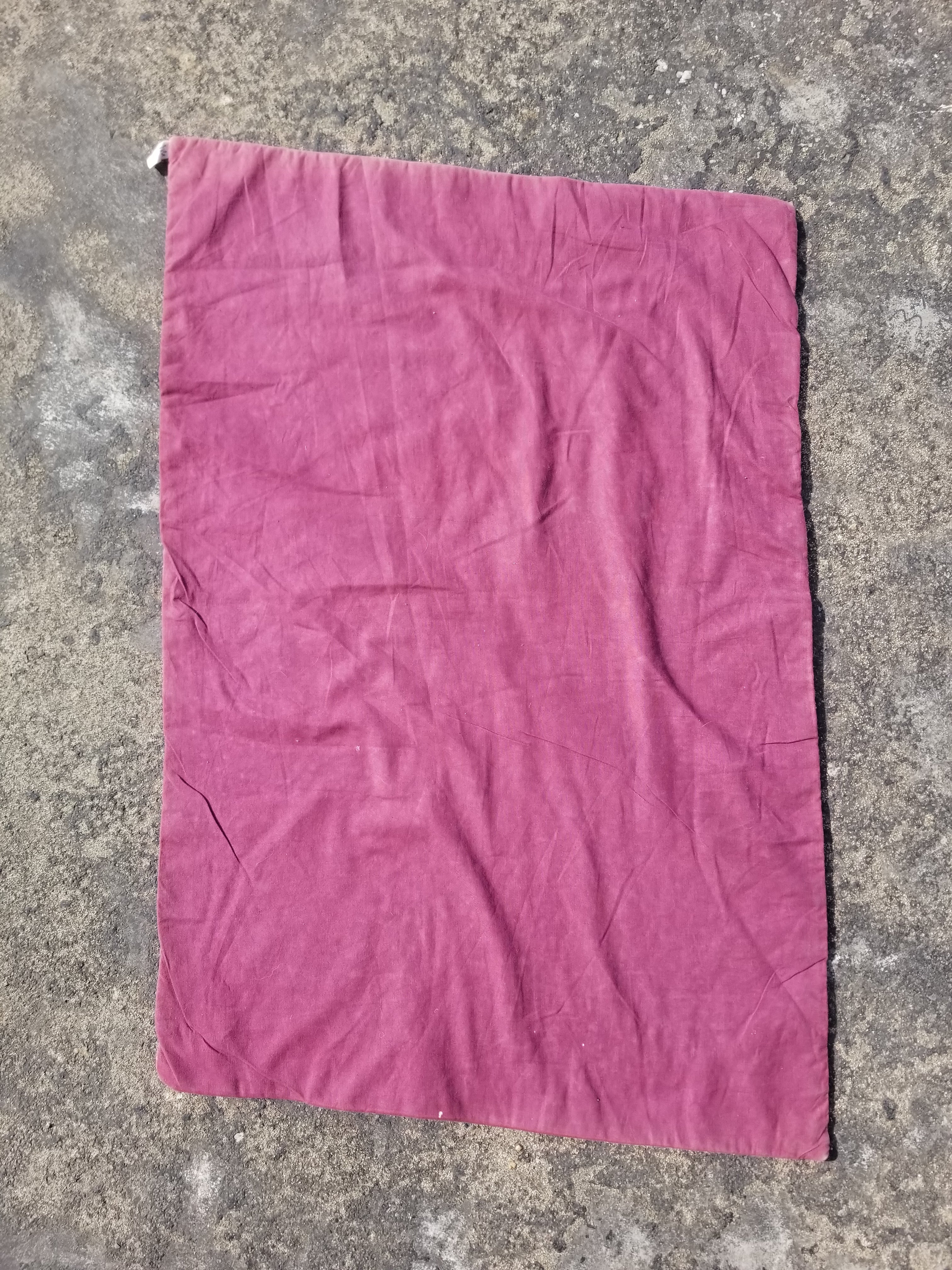 Vintage Traditional Handmade Needlepoint Wool Rug 101x68cm